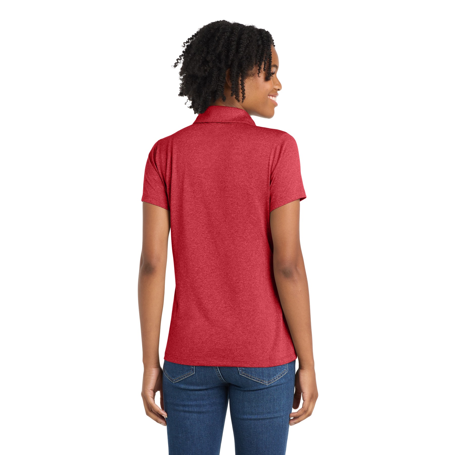 Women's Heather Contender Polo - Thumbnail Image