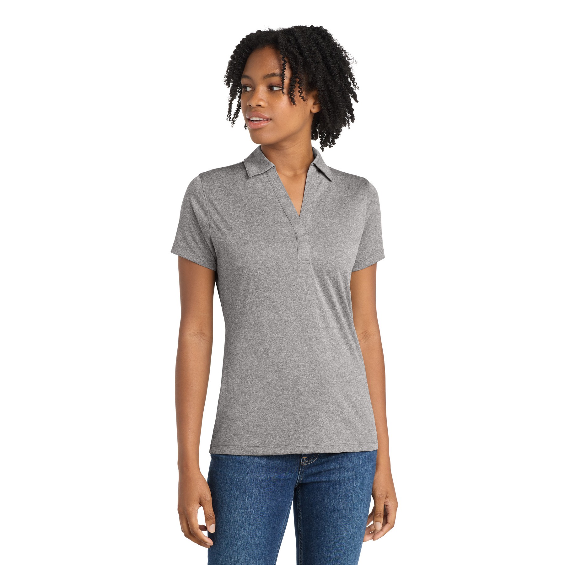 Women's Heather Contender Polo - Thumbnail Image