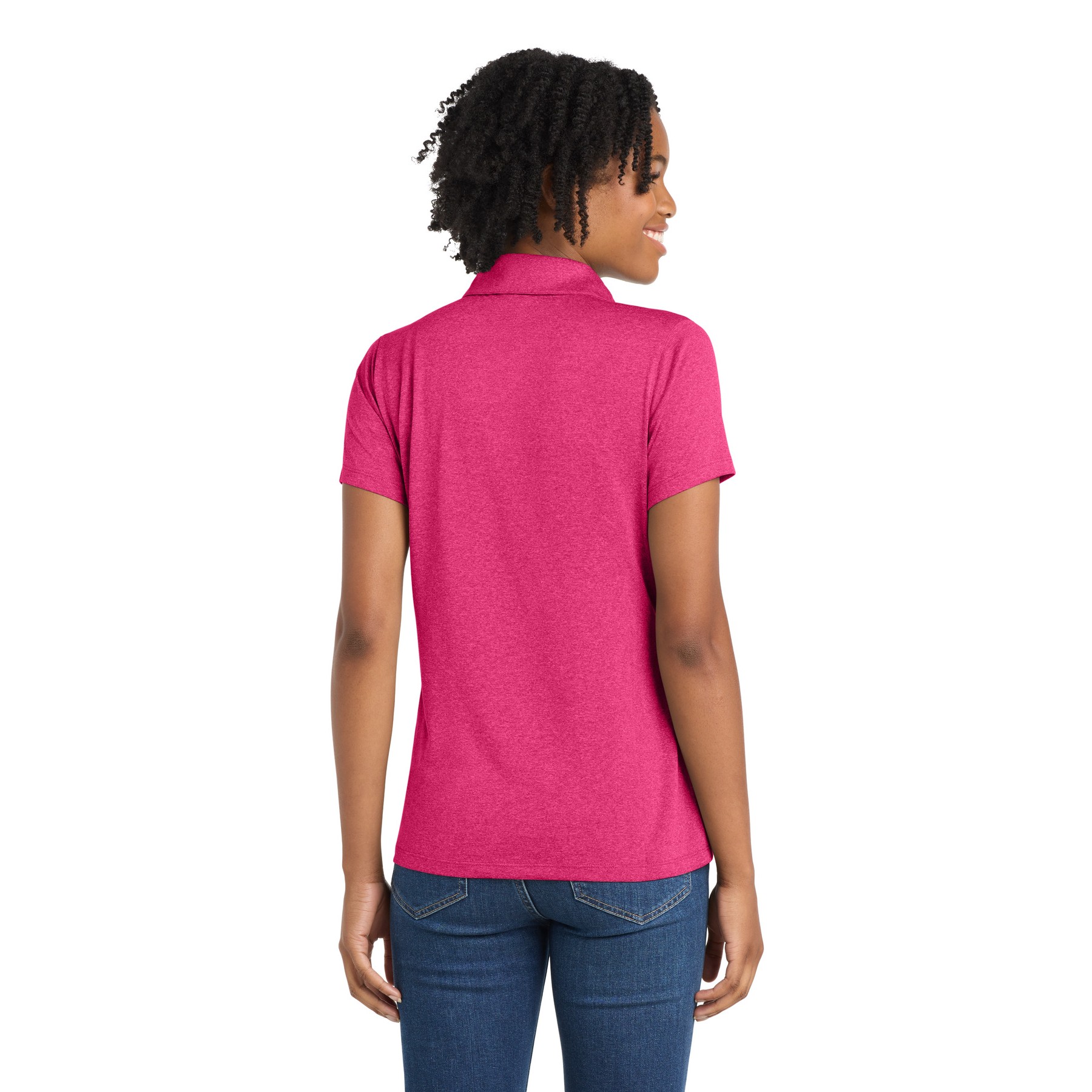 Women's Heather Contender Polo - Thumbnail Image
