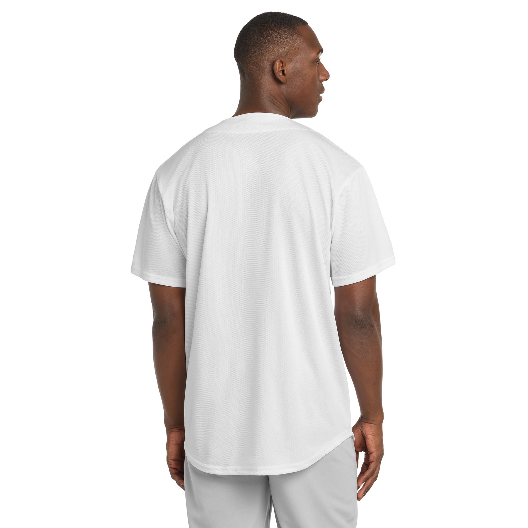 PosiCharge Tough Mesh Full-Button Jersey - Thumbnail Image