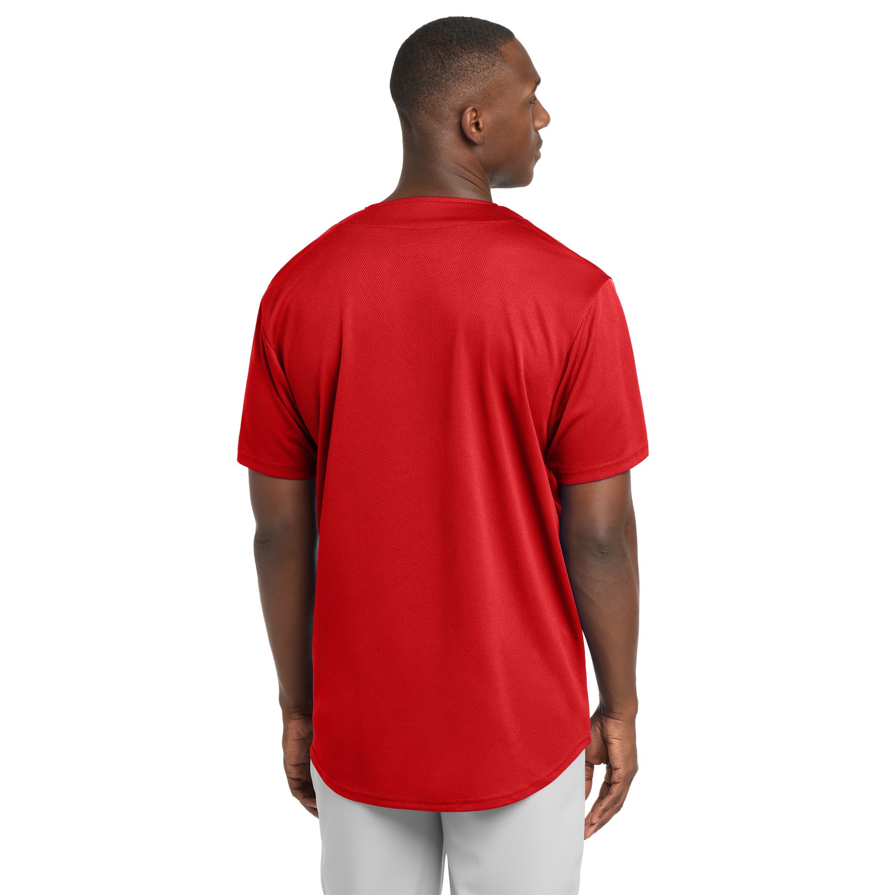 PosiCharge Tough Mesh Full-Button Jersey - Thumbnail Image