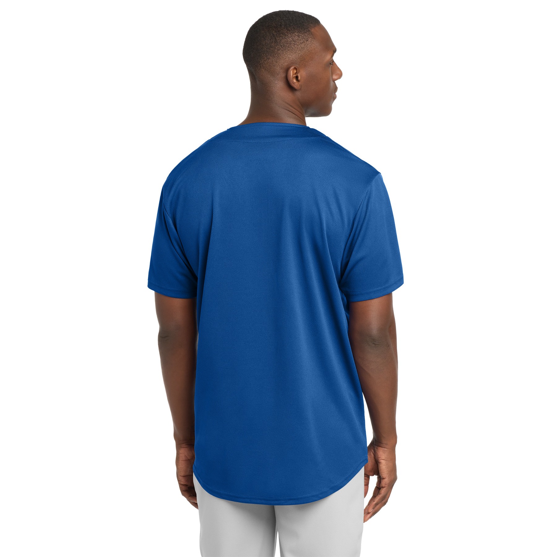 PosiCharge Tough Mesh Full-Button Jersey - Thumbnail Image