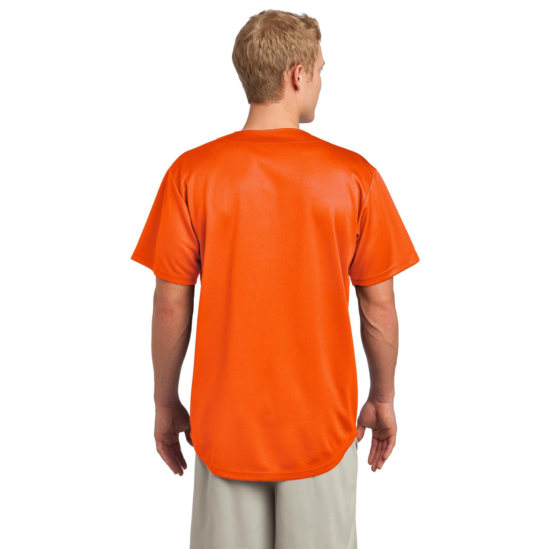 PosiCharge Tough Mesh Full-Button Jersey - Thumbnail Image