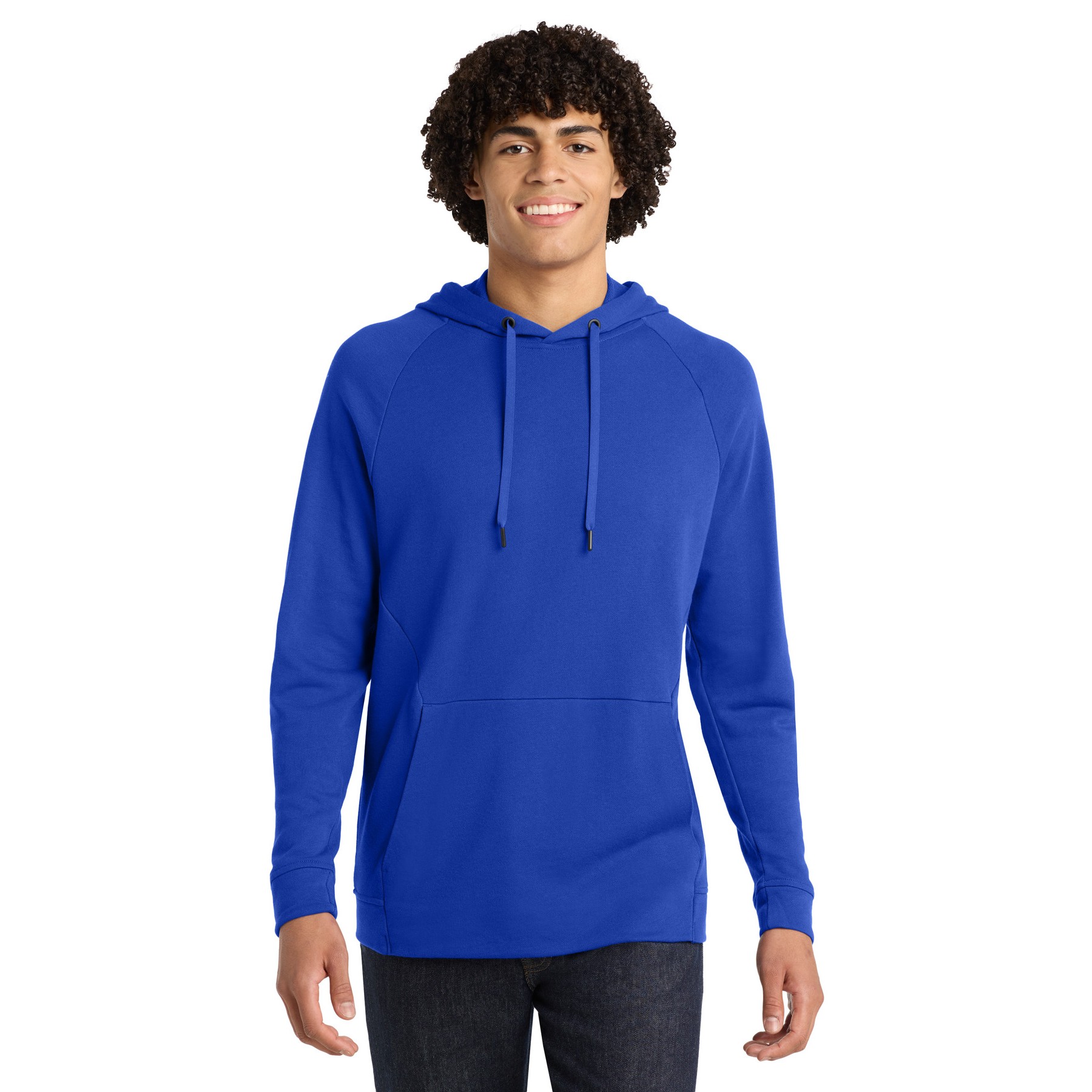 Lightweight French Terry Pullover Hoodie - Thumbnail Image