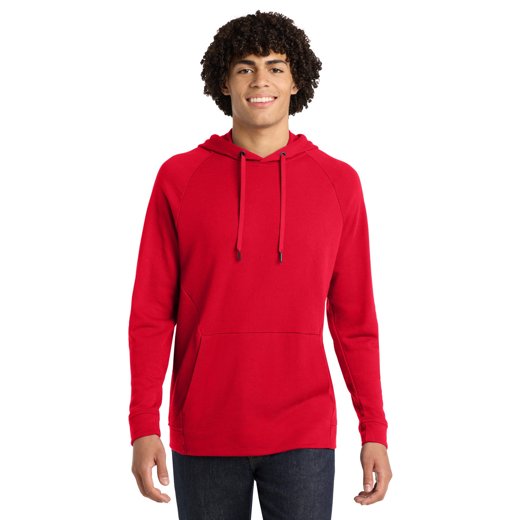 Lightweight French Terry Pullover Hoodie - Thumbnail Image