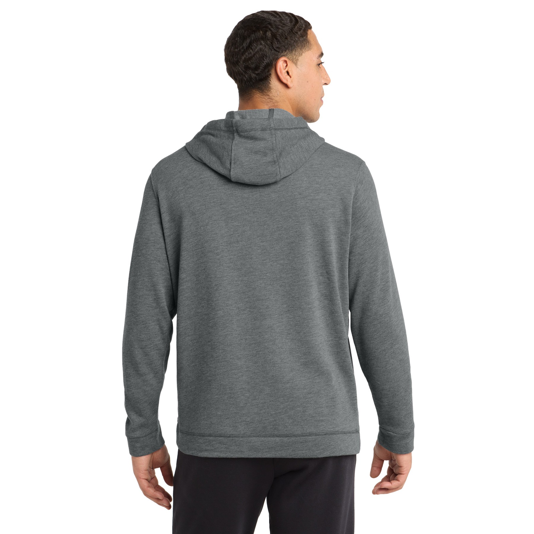 PosiCharge Tri-Blend Wicking Fleece Hooded Pullover - Thumbnail Image