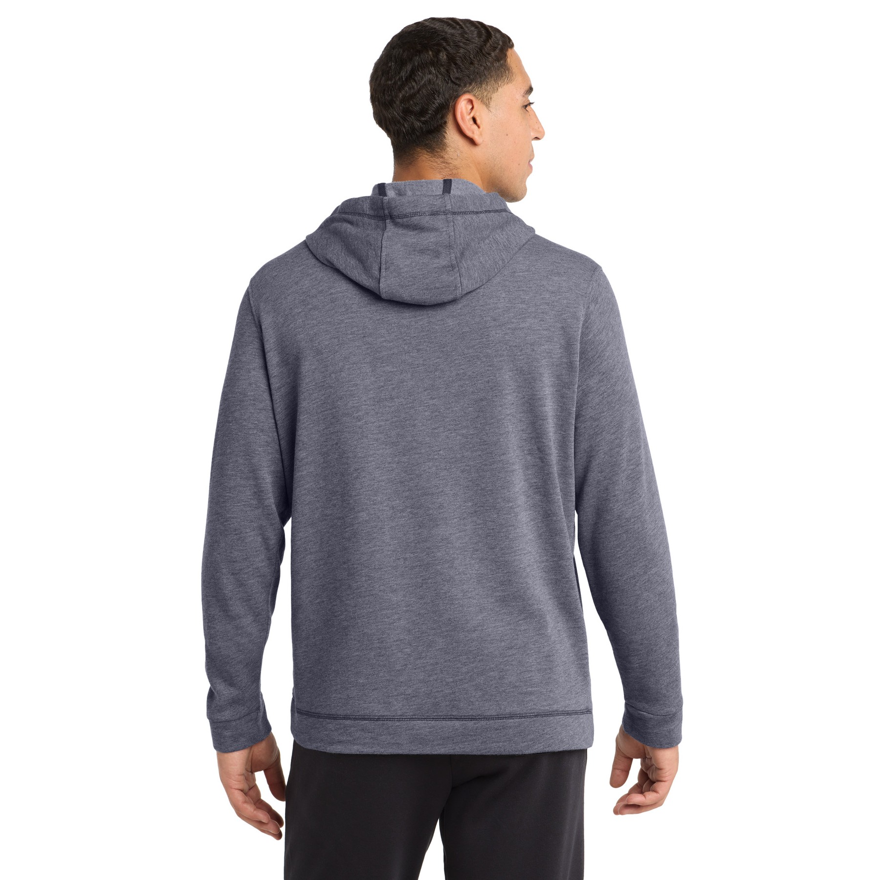 PosiCharge Tri-Blend Wicking Fleece Hooded Pullover - Thumbnail Image