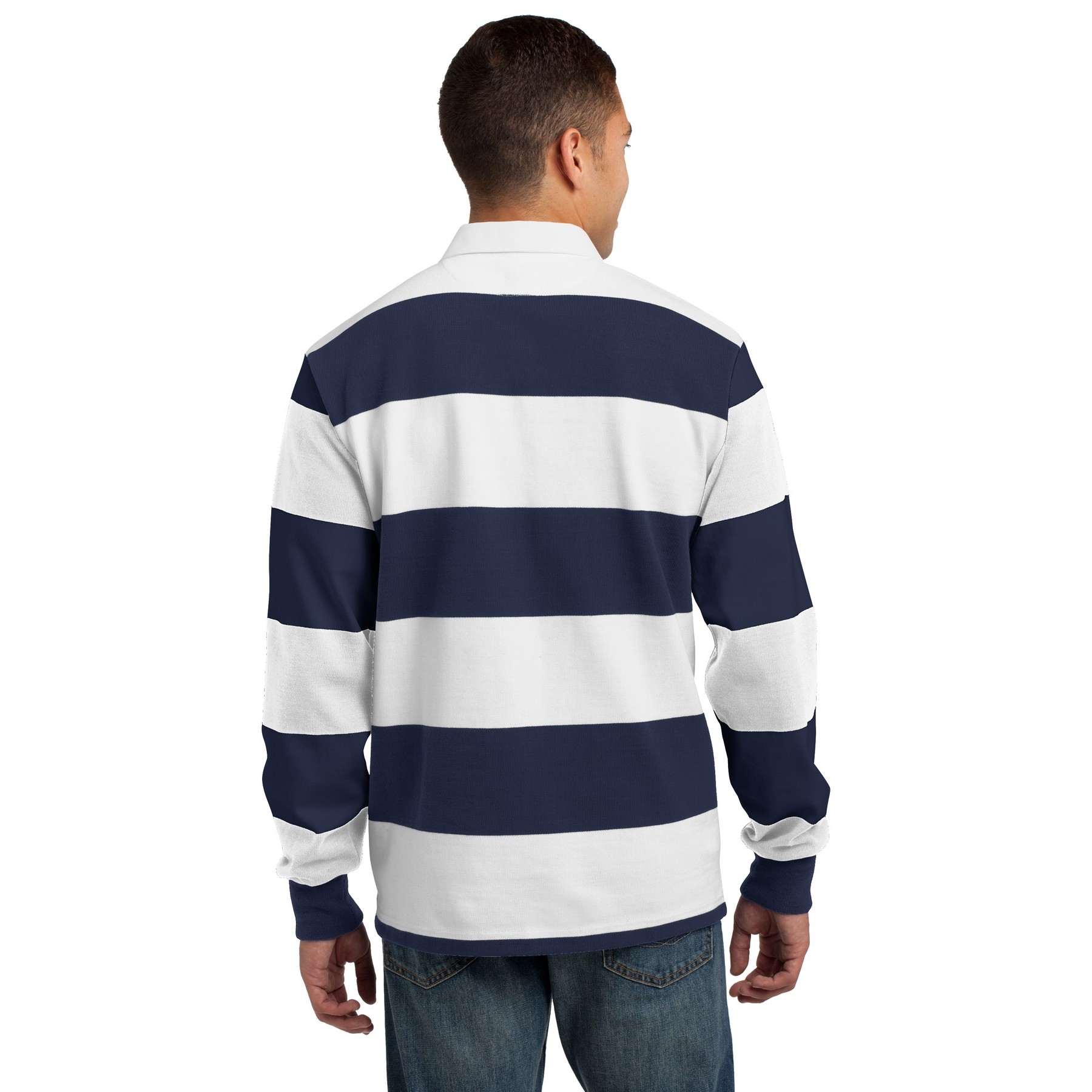 Classic Long Sleeve Rugby Polo - Thumbnail Image