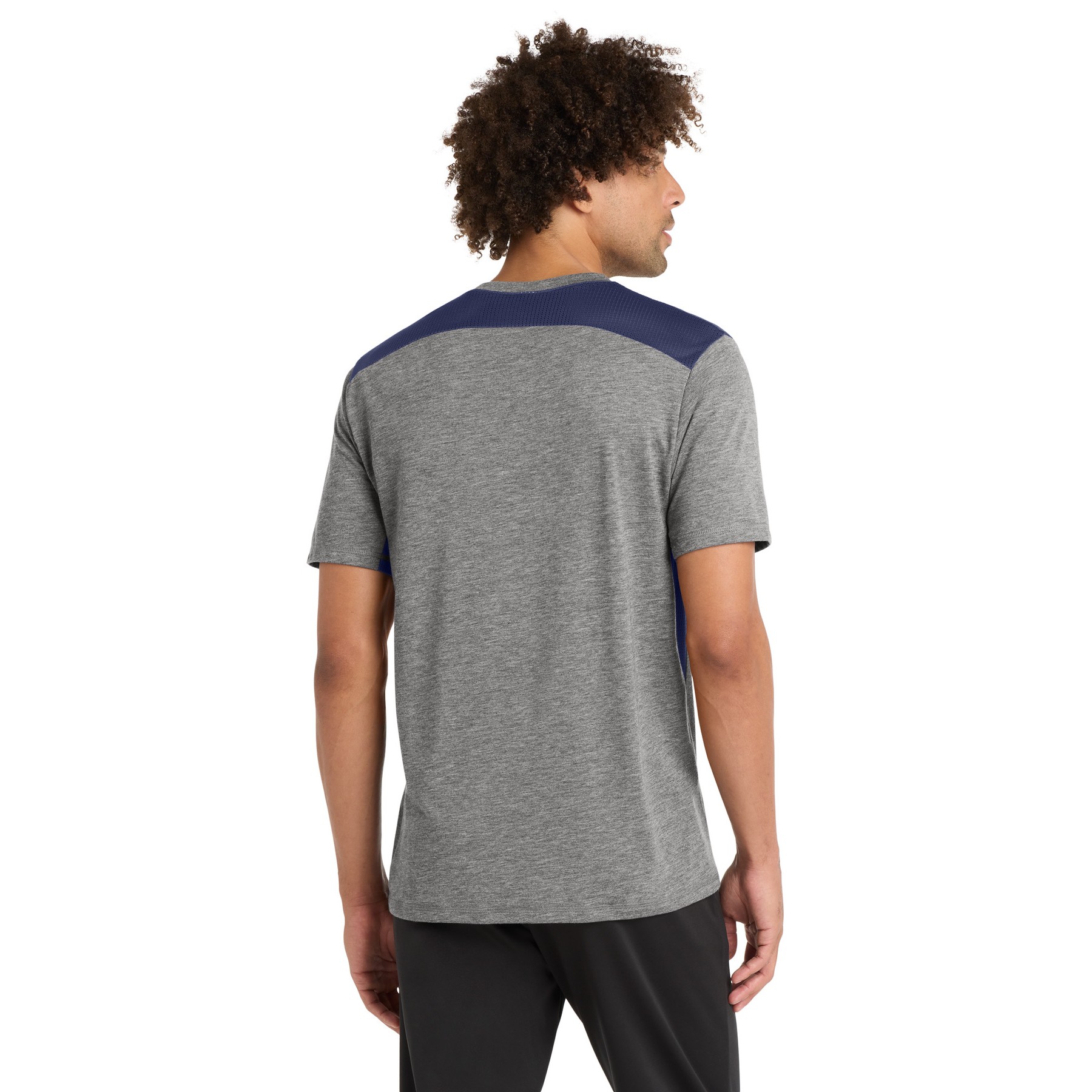 PosiCharge Tri-Blend Wicking Draft Tee - Thumbnail Image