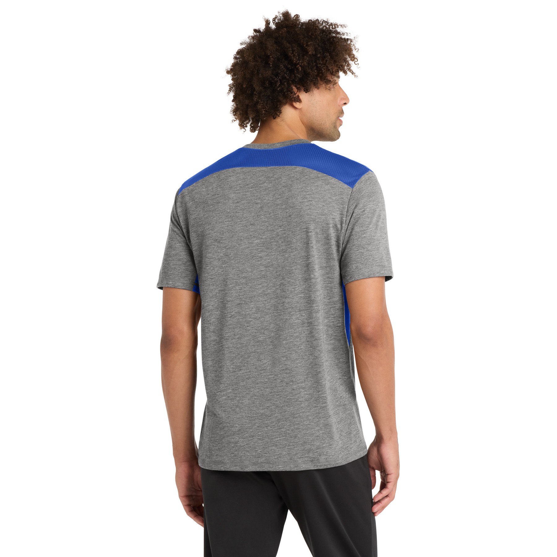 PosiCharge Tri-Blend Wicking Draft Tee - Thumbnail Image
