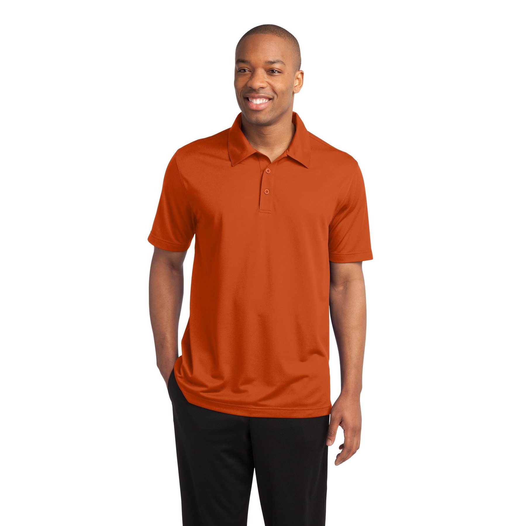 PosiCharge Active Textured Polo - Thumbnail Image