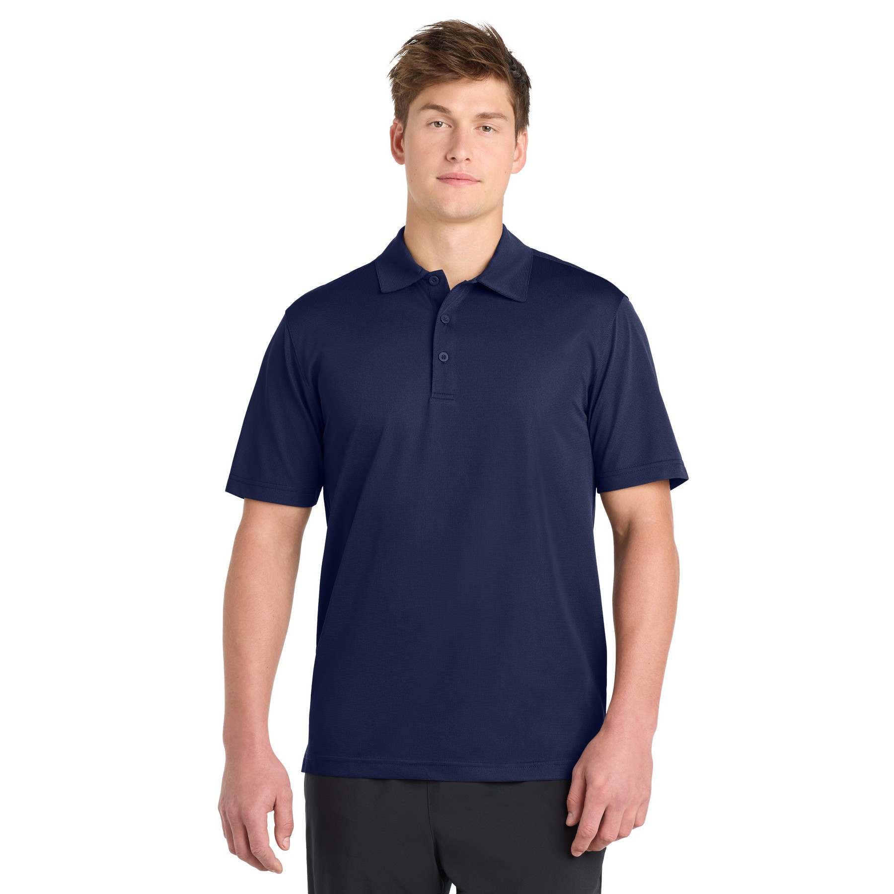 PosiCharge Active Textured Polo - Thumbnail Image
