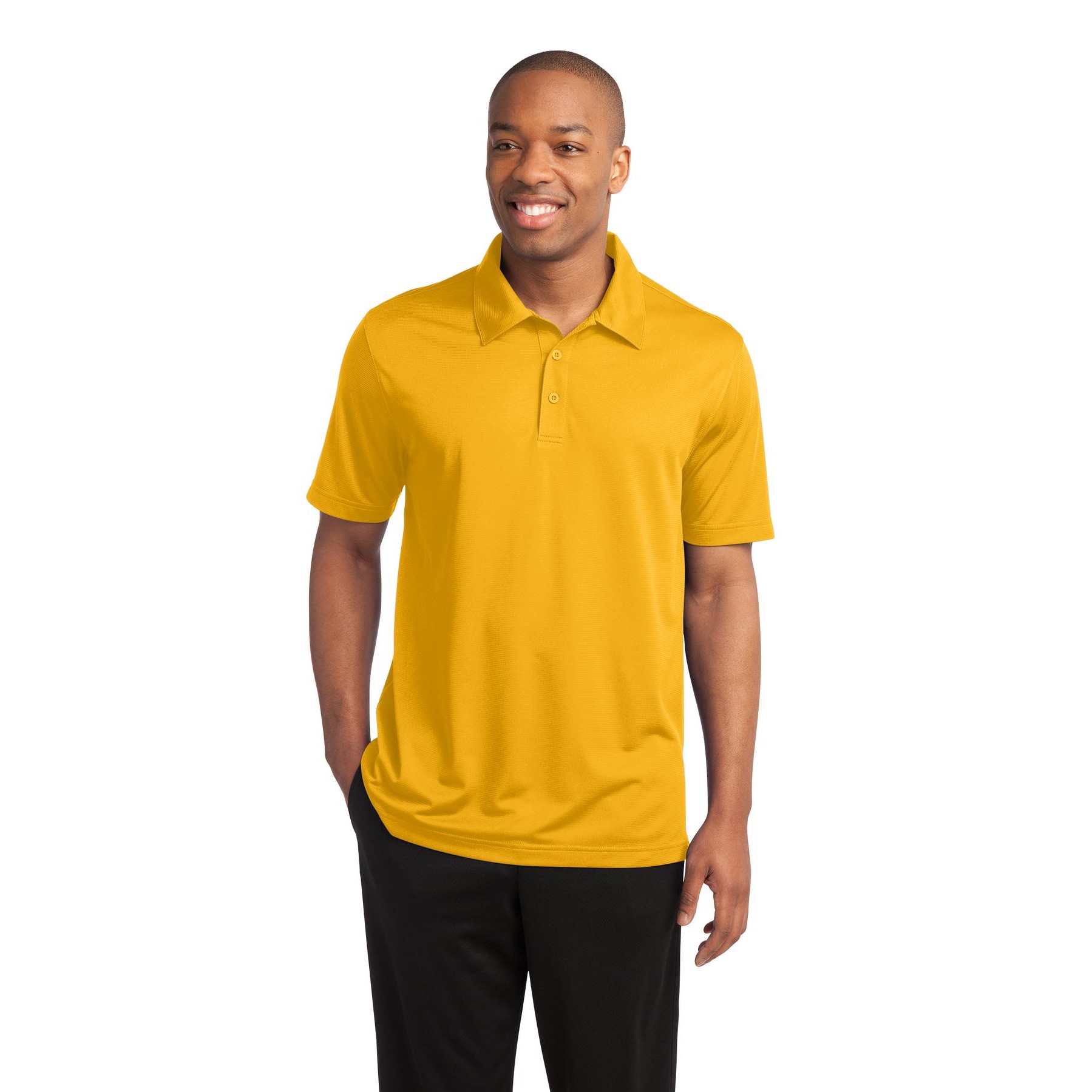PosiCharge Active Textured Polo - Thumbnail Image