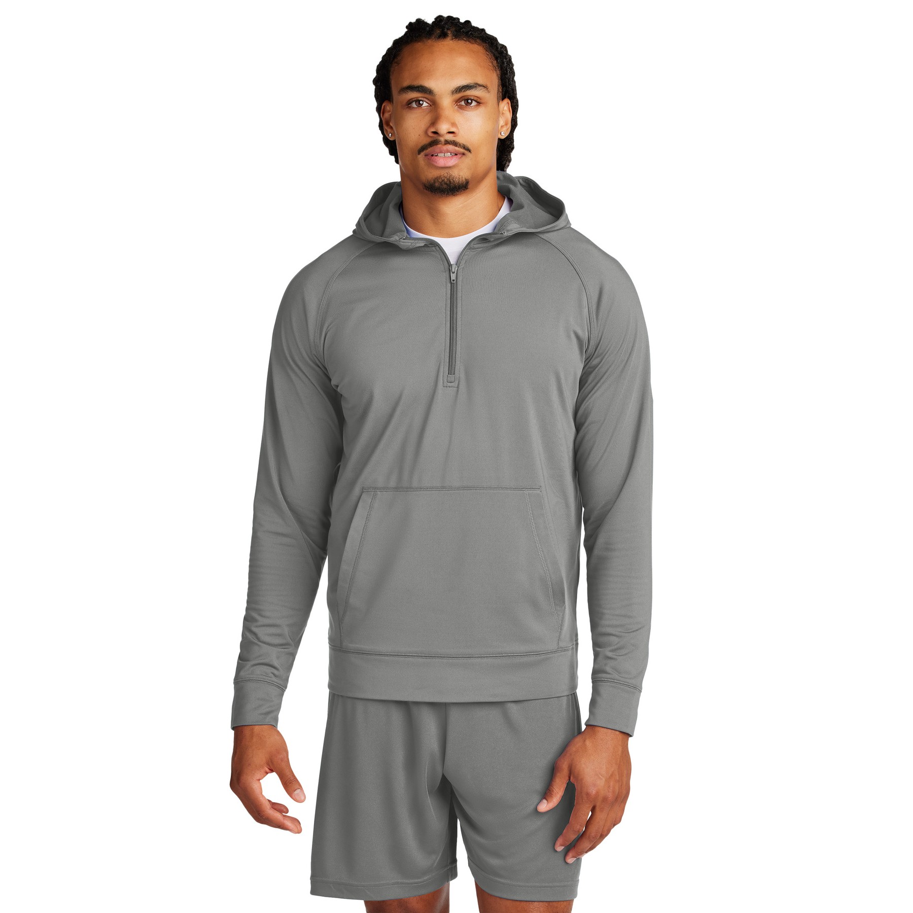 Sport-Wick Stretch 1/2-Zip Hoodie - Thumbnail Image