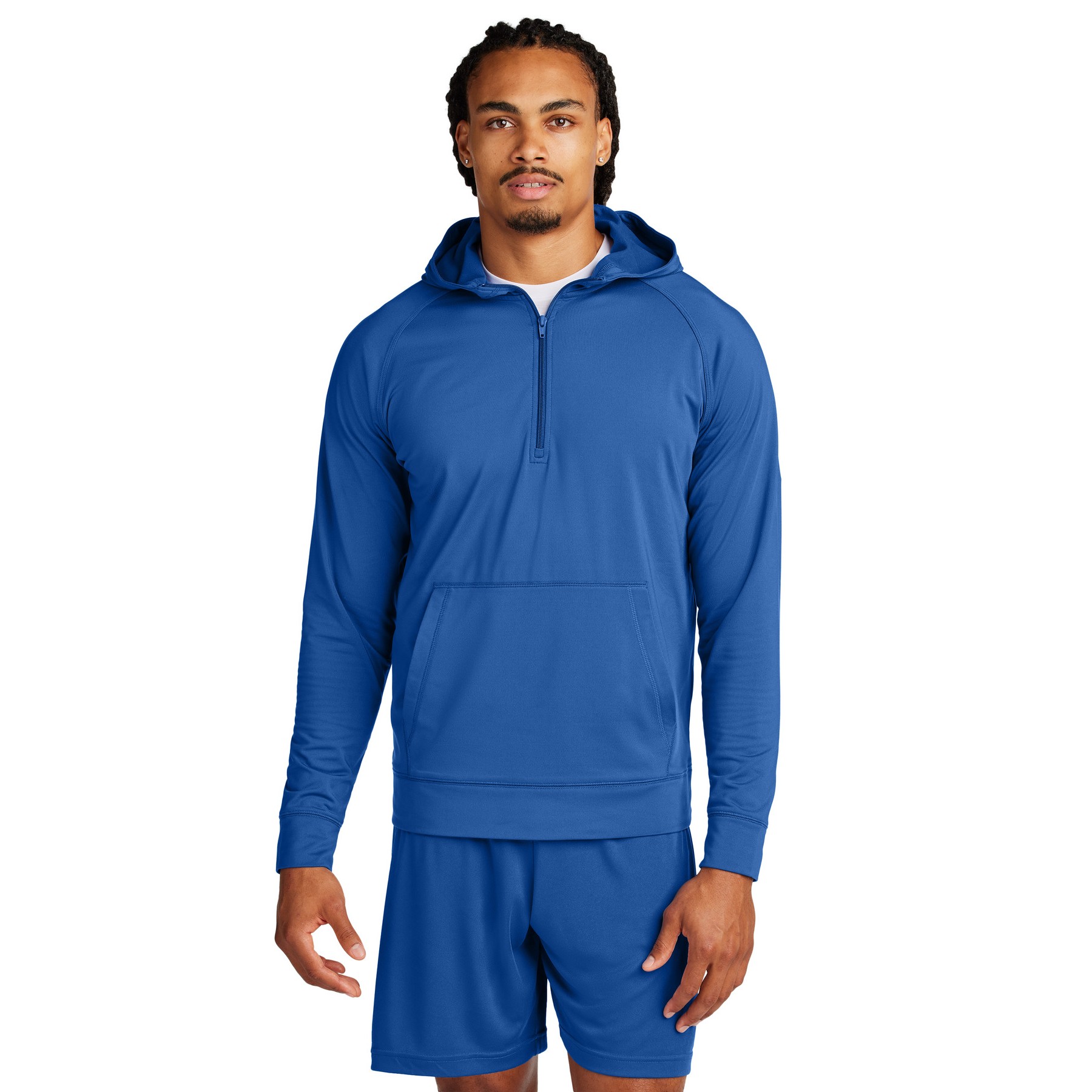 Sport-Wick Stretch 1/2-Zip Hoodie - Thumbnail Image
