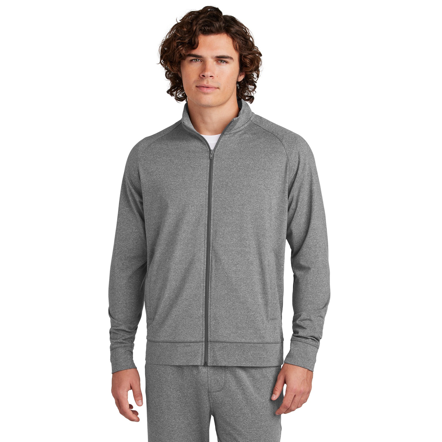 Sport-Wick Stretch Full-Zip Cadet Jacket - Thumbnail Image