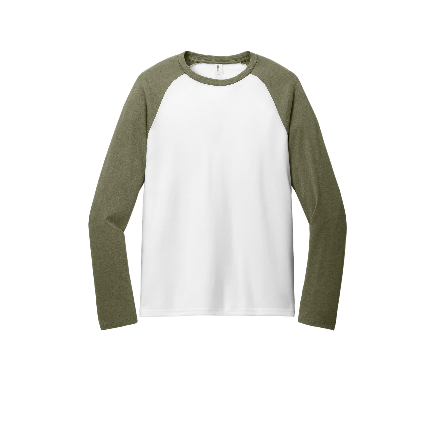 Unisex Tri-Blend Long Sleeve Colorblock Raglan - Thumbnail Image