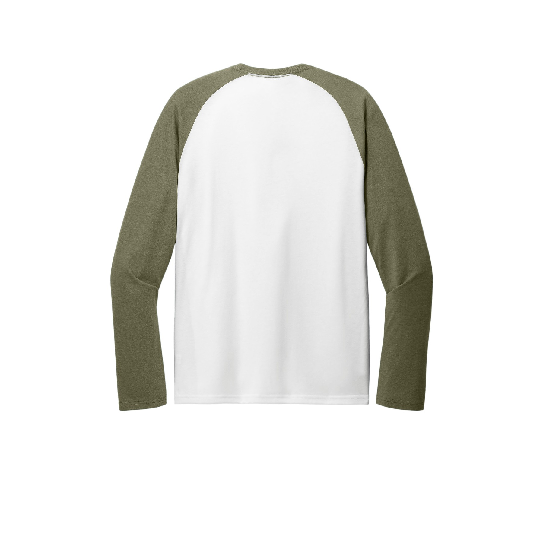 Unisex Tri-Blend Long Sleeve Colorblock Raglan - Thumbnail Image