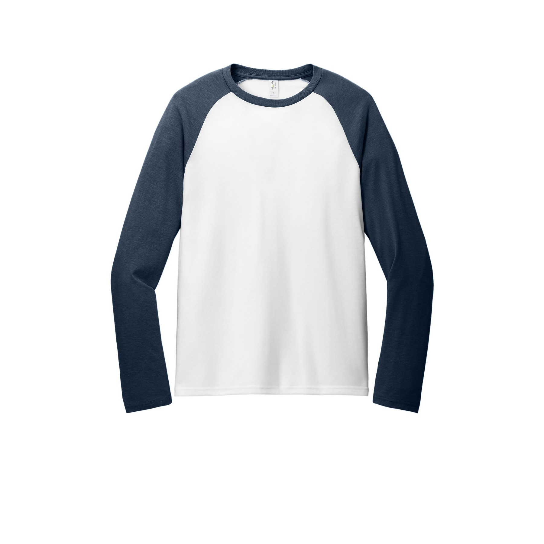 Unisex Tri-Blend Long Sleeve Colorblock Raglan - Thumbnail Image