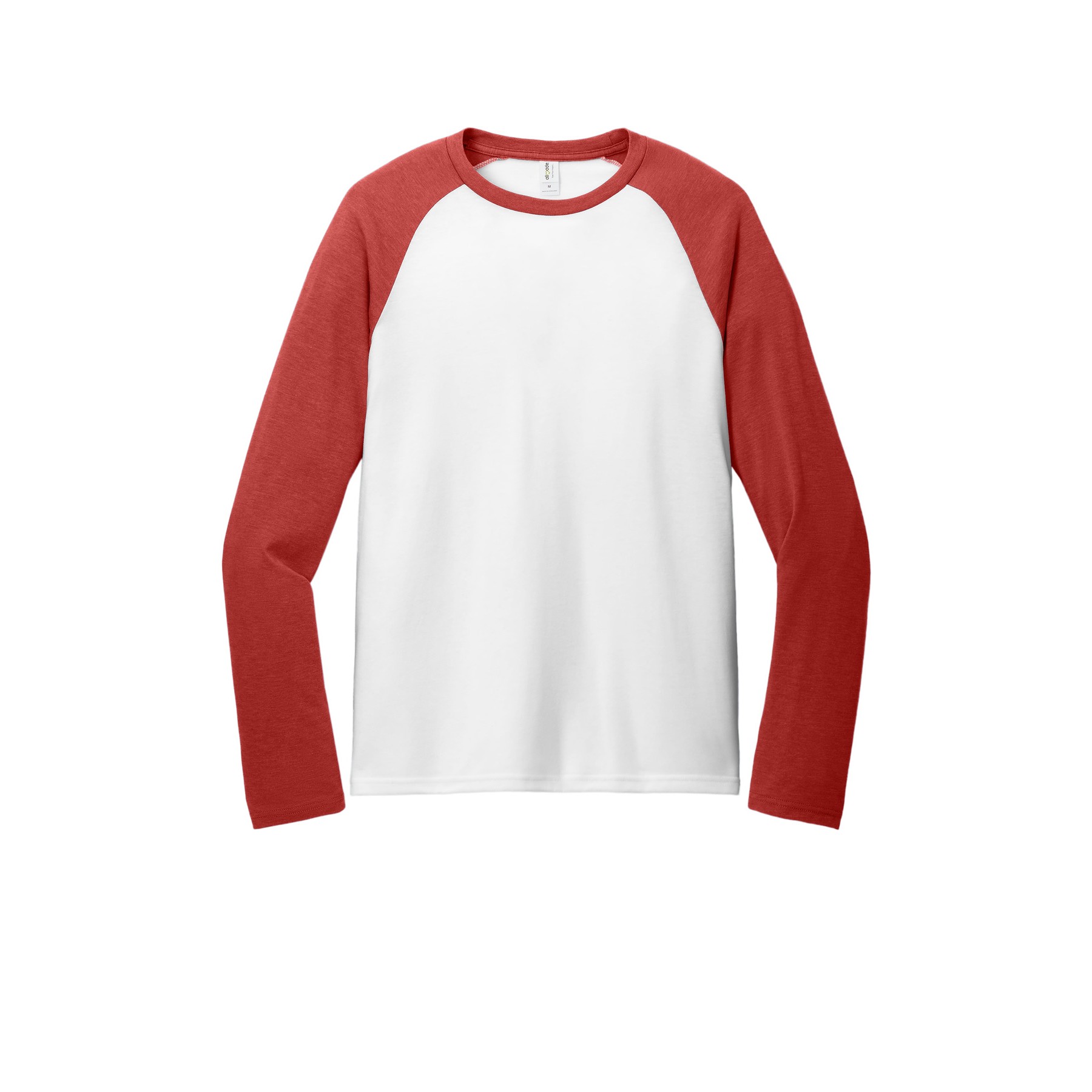 Unisex Tri-Blend Long Sleeve Colorblock Raglan - Thumbnail Image