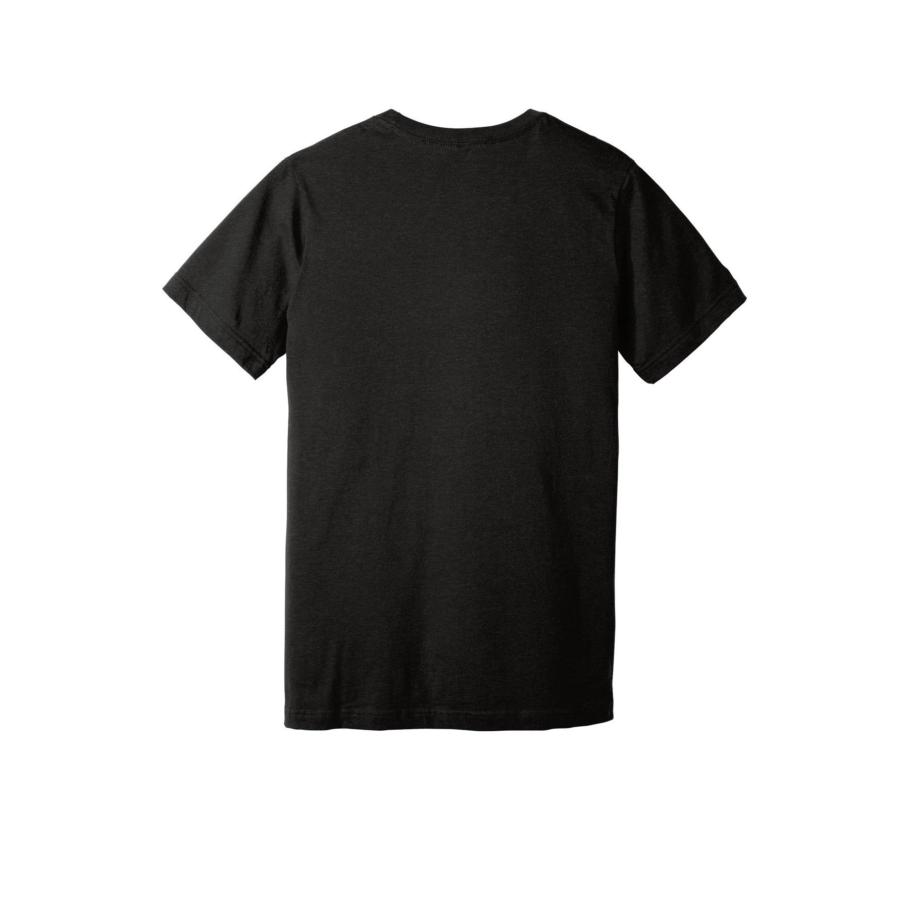 Unisex Heather CVC V-Neck Tee - Thumbnail Image