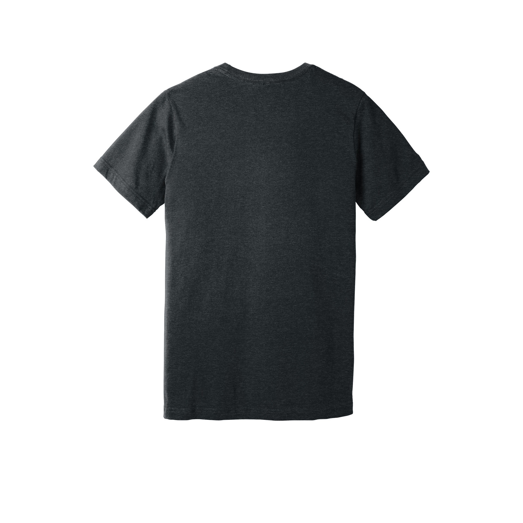Unisex Heather CVC V-Neck Tee - Thumbnail Image