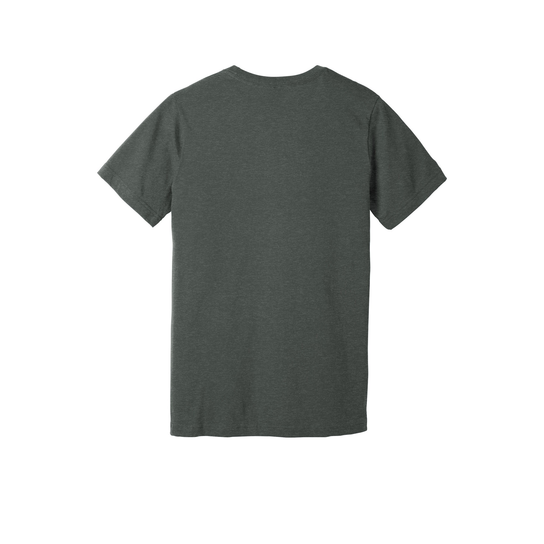 Unisex Heather CVC V-Neck Tee - Thumbnail Image