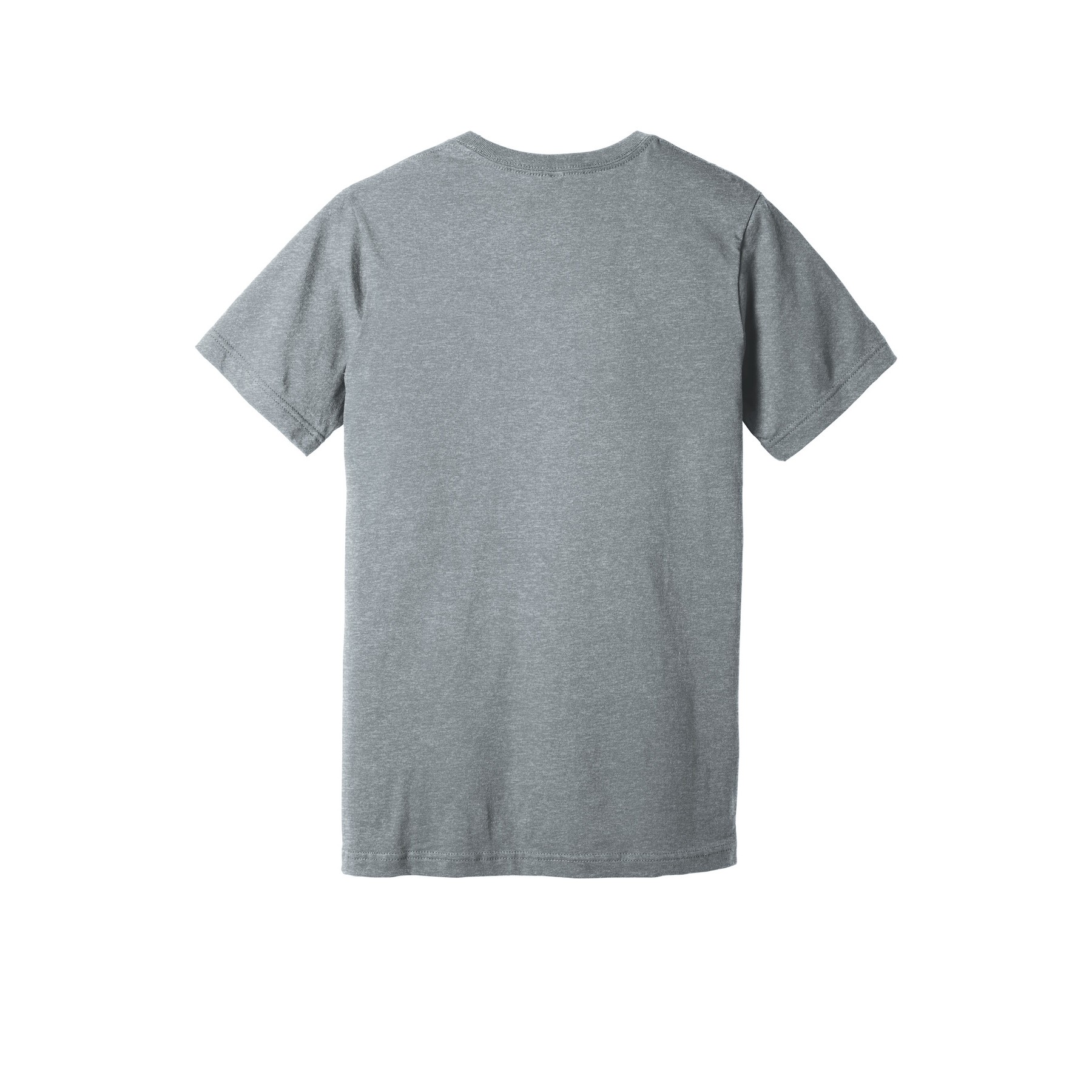 Unisex Heather CVC V-Neck Tee - Thumbnail Image