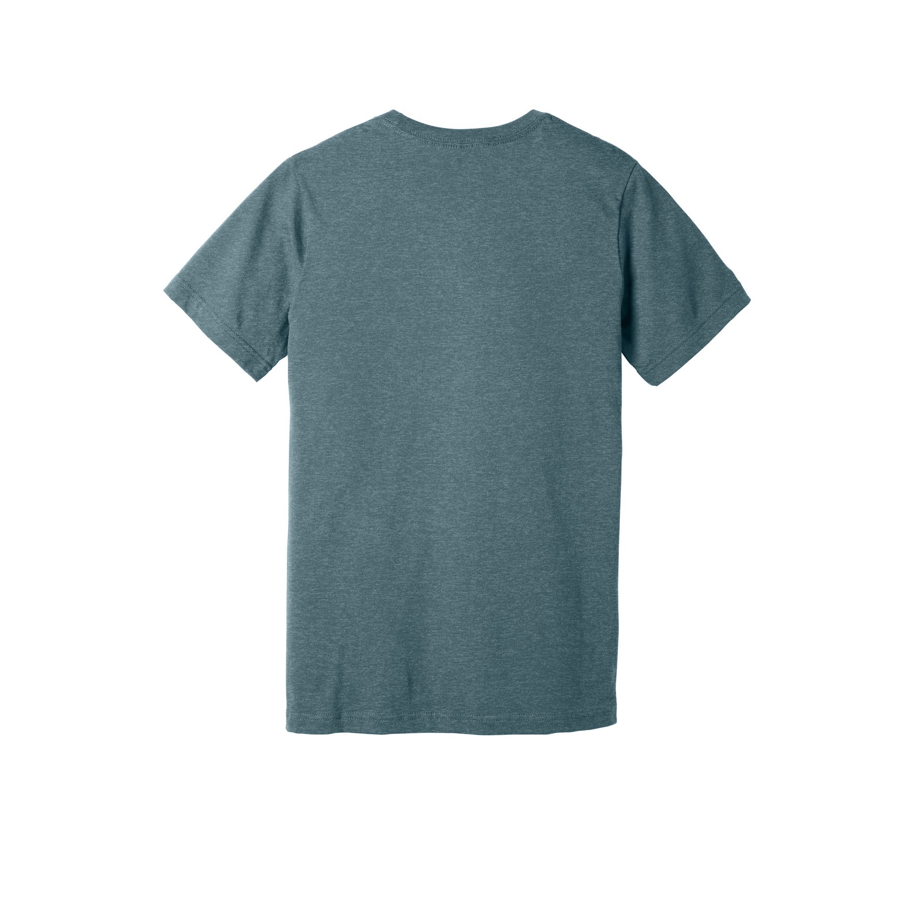Unisex Heather CVC V-Neck Tee - Thumbnail Image