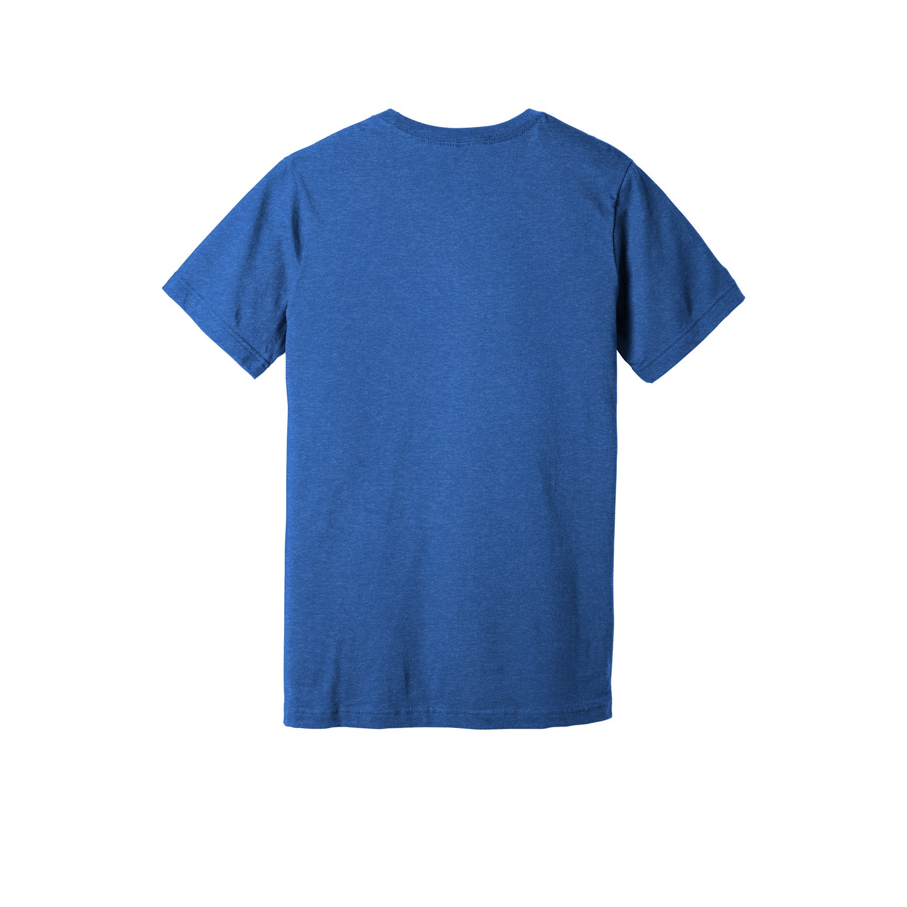 Unisex Heather CVC V-Neck Tee - Thumbnail Image