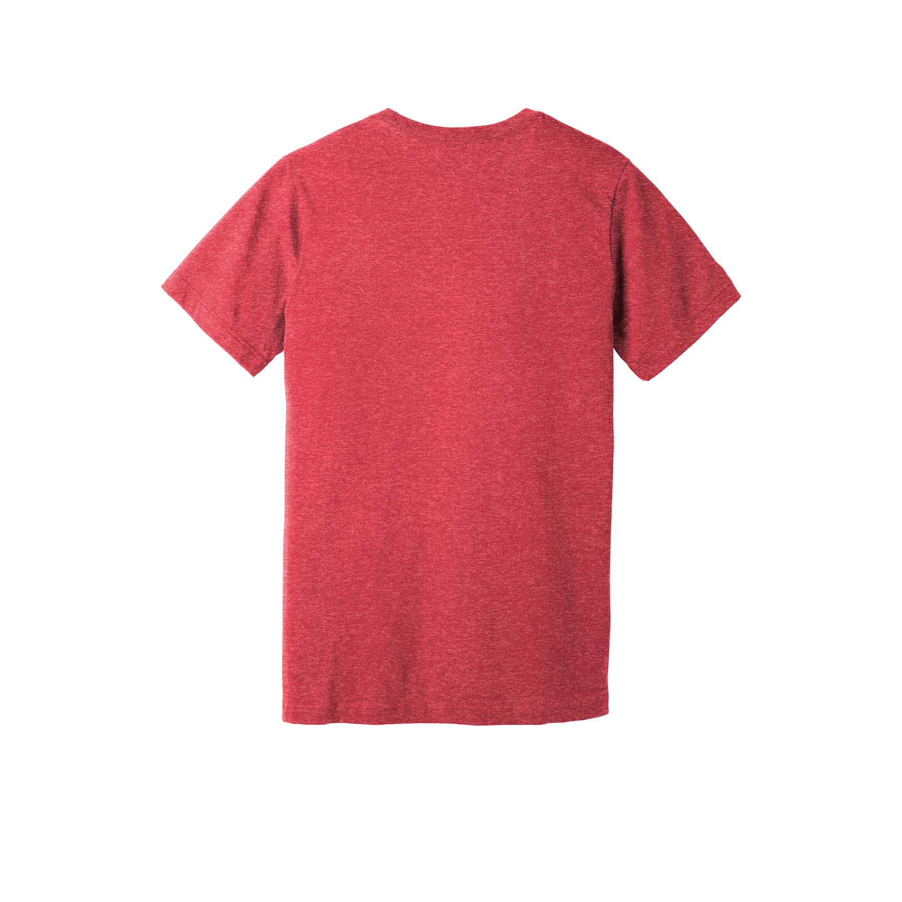 Unisex Heather CVC V-Neck Tee - Thumbnail Image