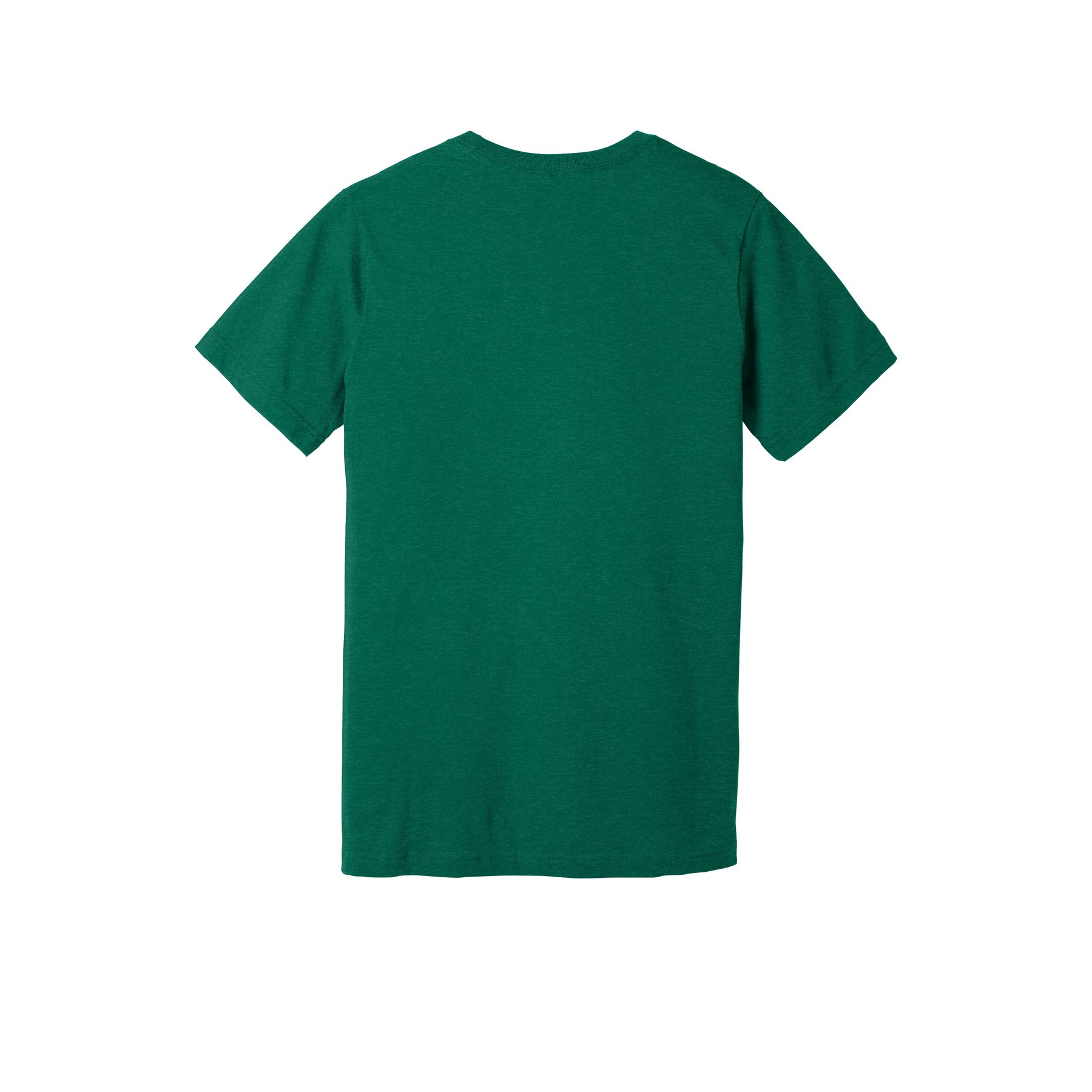 Unisex Heather CVC V-Neck Tee - Thumbnail Image