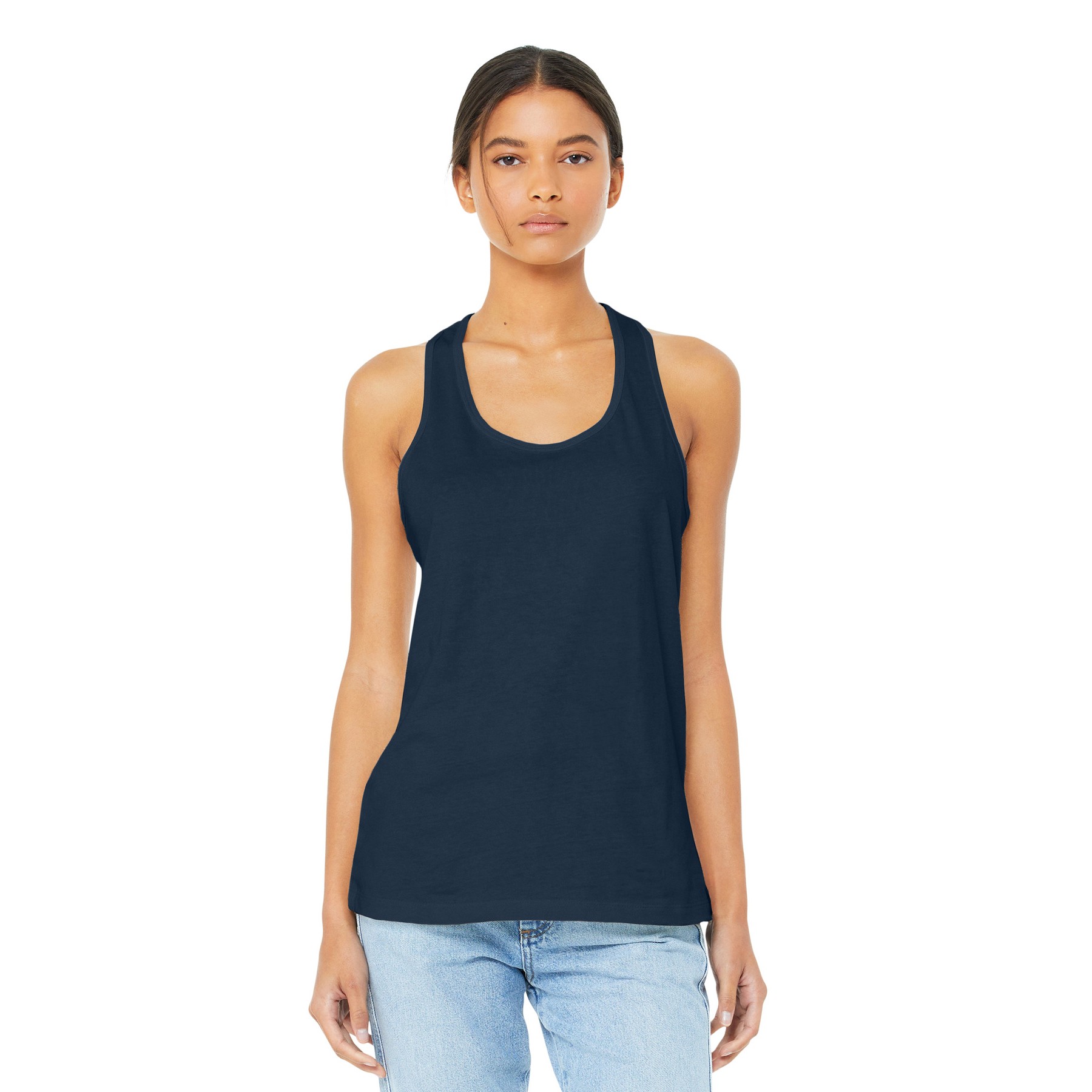 Women's Jersey Racerback Tank - Thumbnail Image