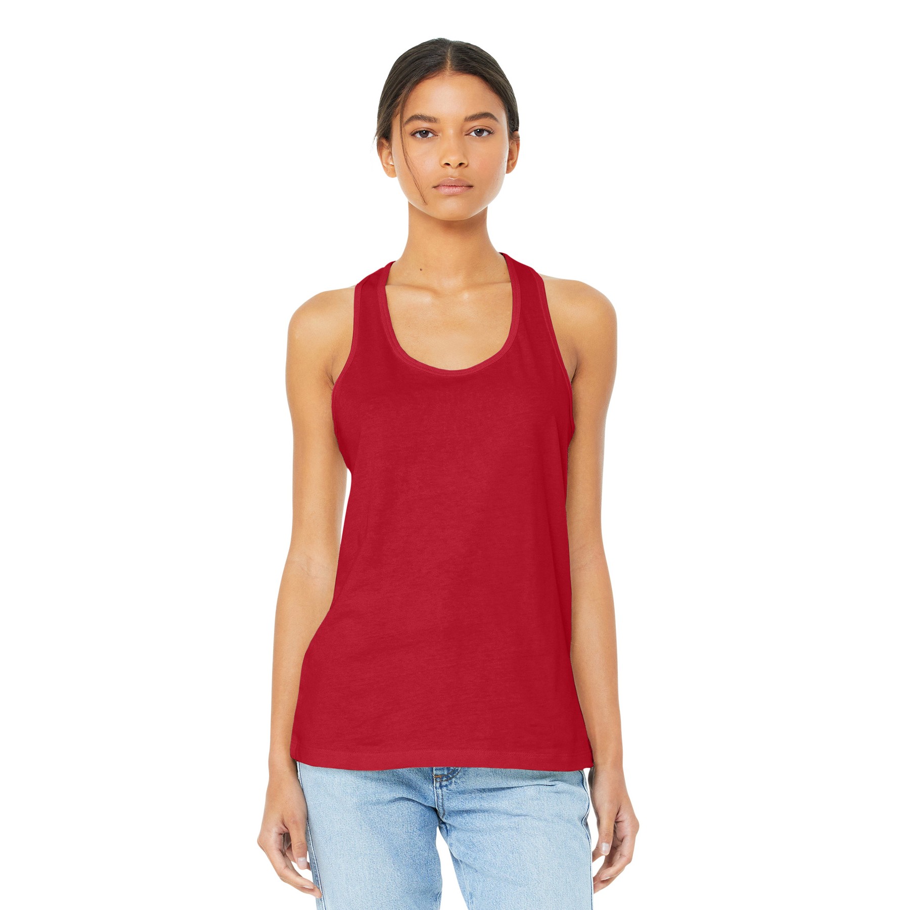 Women's Jersey Racerback Tank - Thumbnail Image