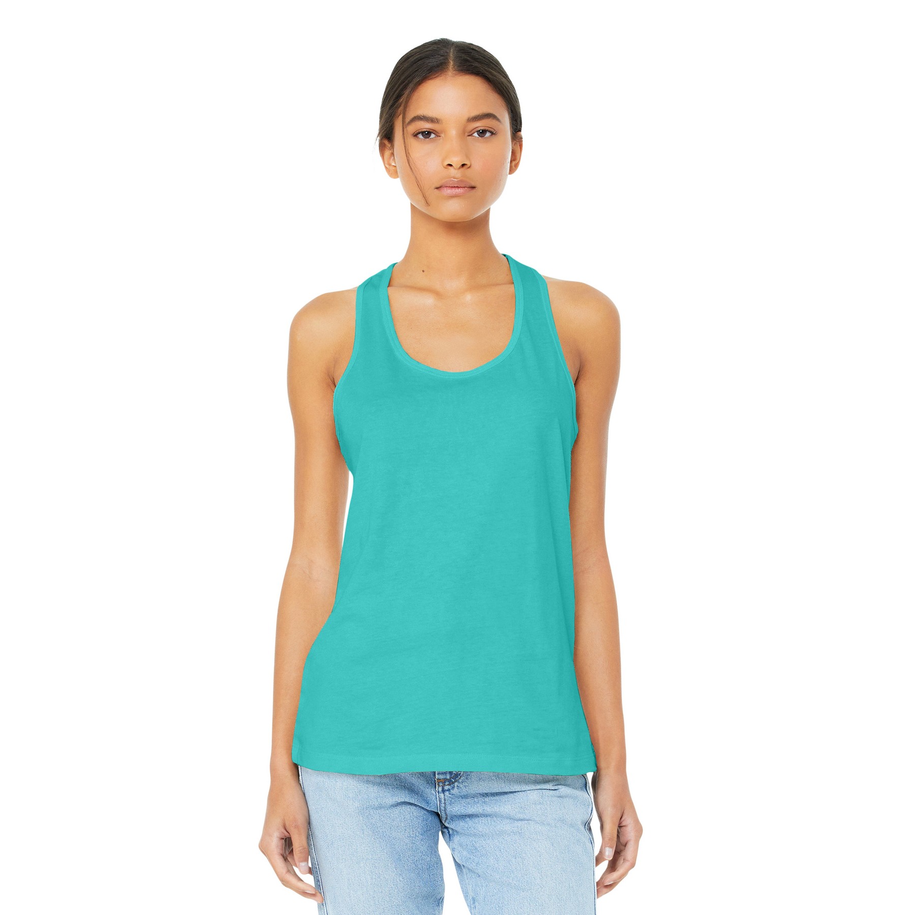 Women's Jersey Racerback Tank - Thumbnail Image