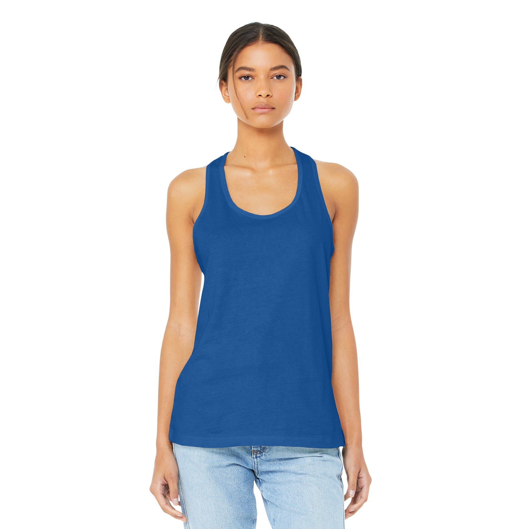 Women's Jersey Racerback Tank - Thumbnail Image