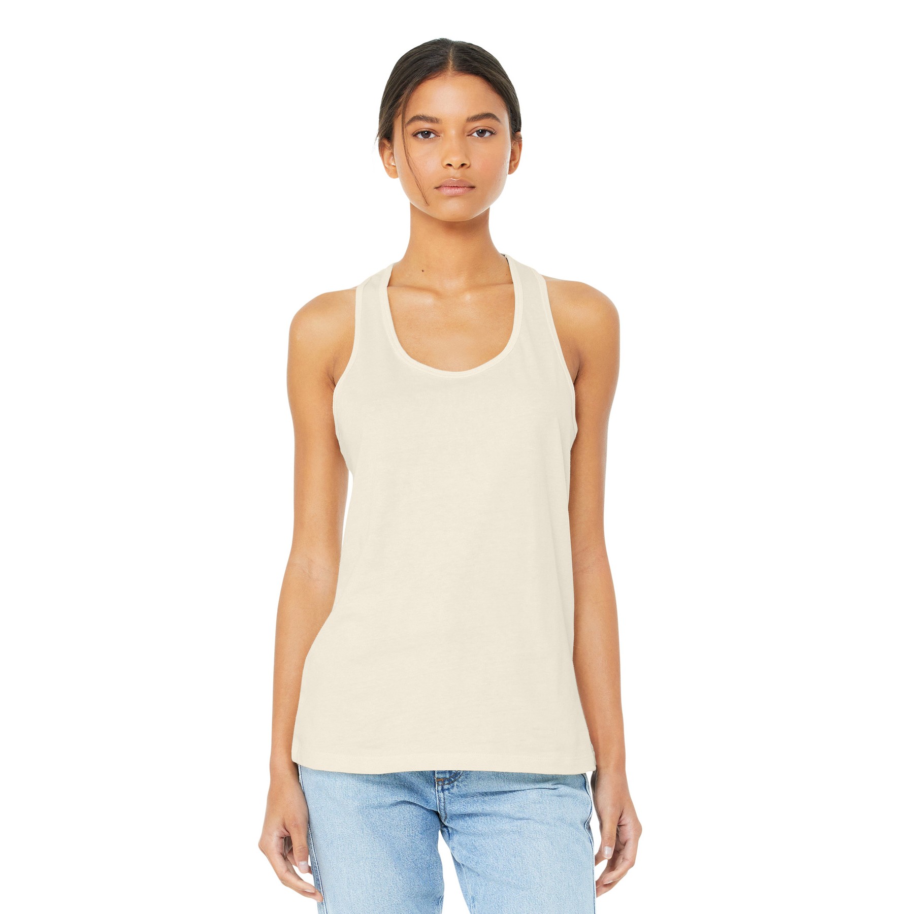Women's Jersey Racerback Tank - Thumbnail Image