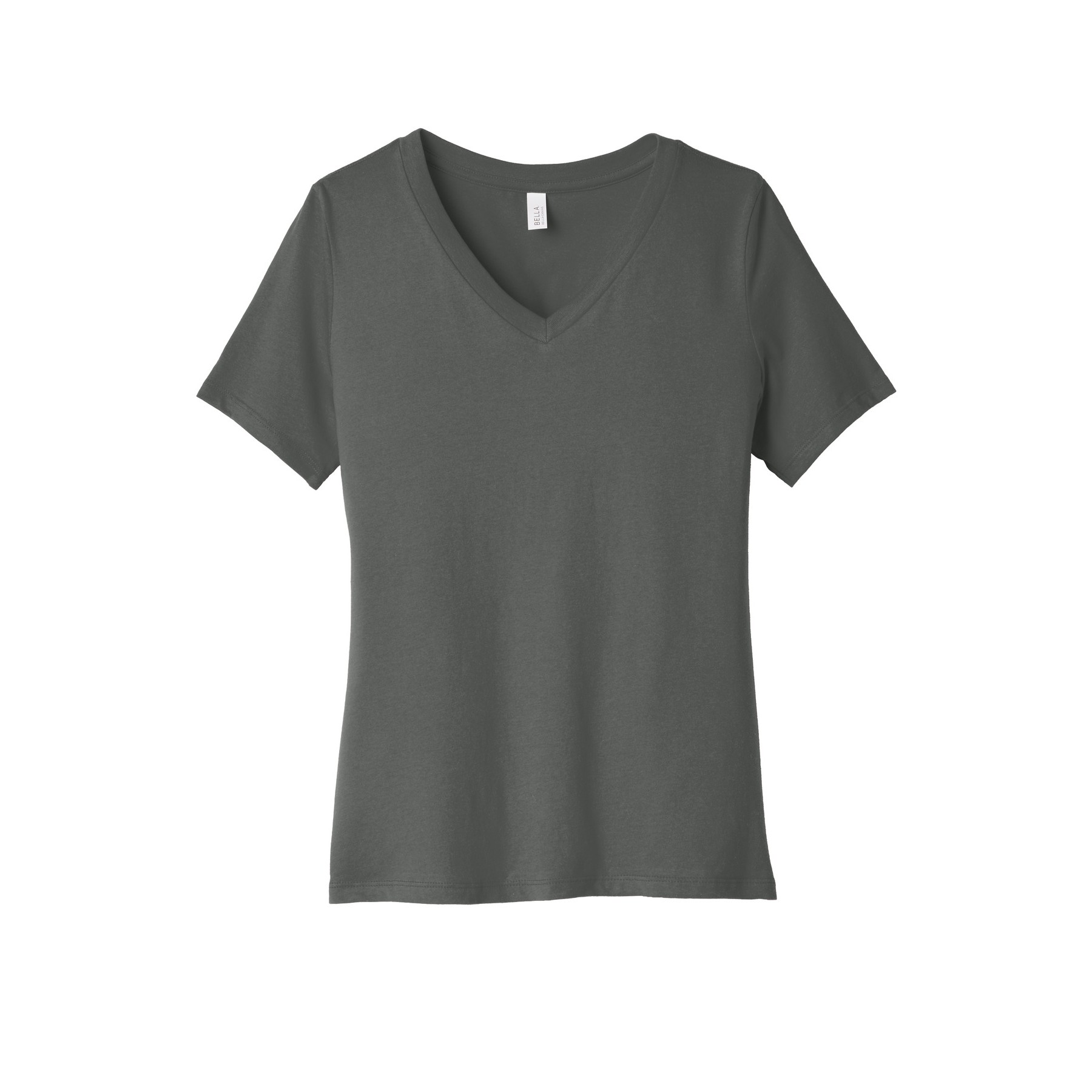 Women's Relaxed Jersey Short Sleeve V-Neck Tee - Thumbnail Image