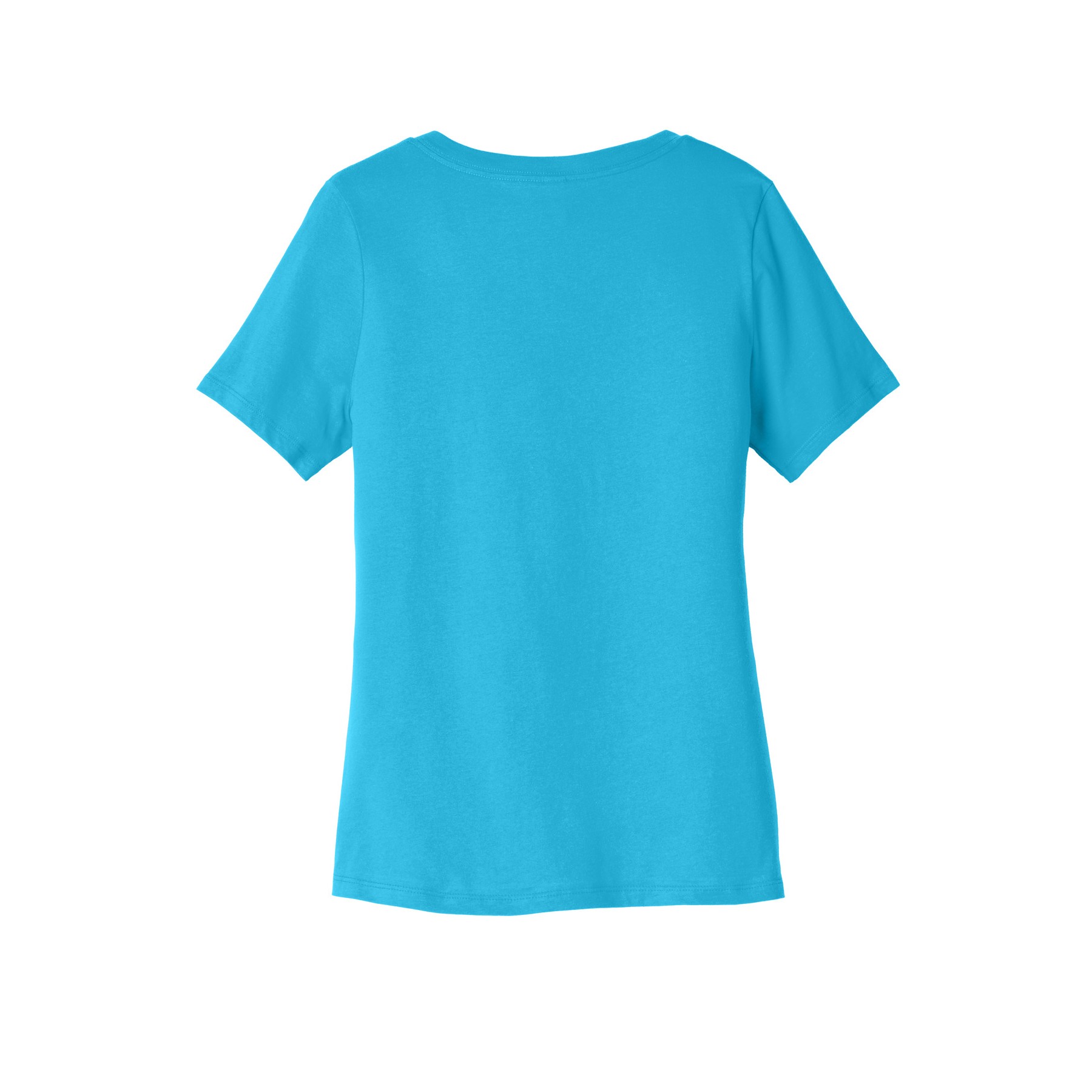 Women's Relaxed Jersey Short Sleeve V-Neck Tee - Thumbnail Image
