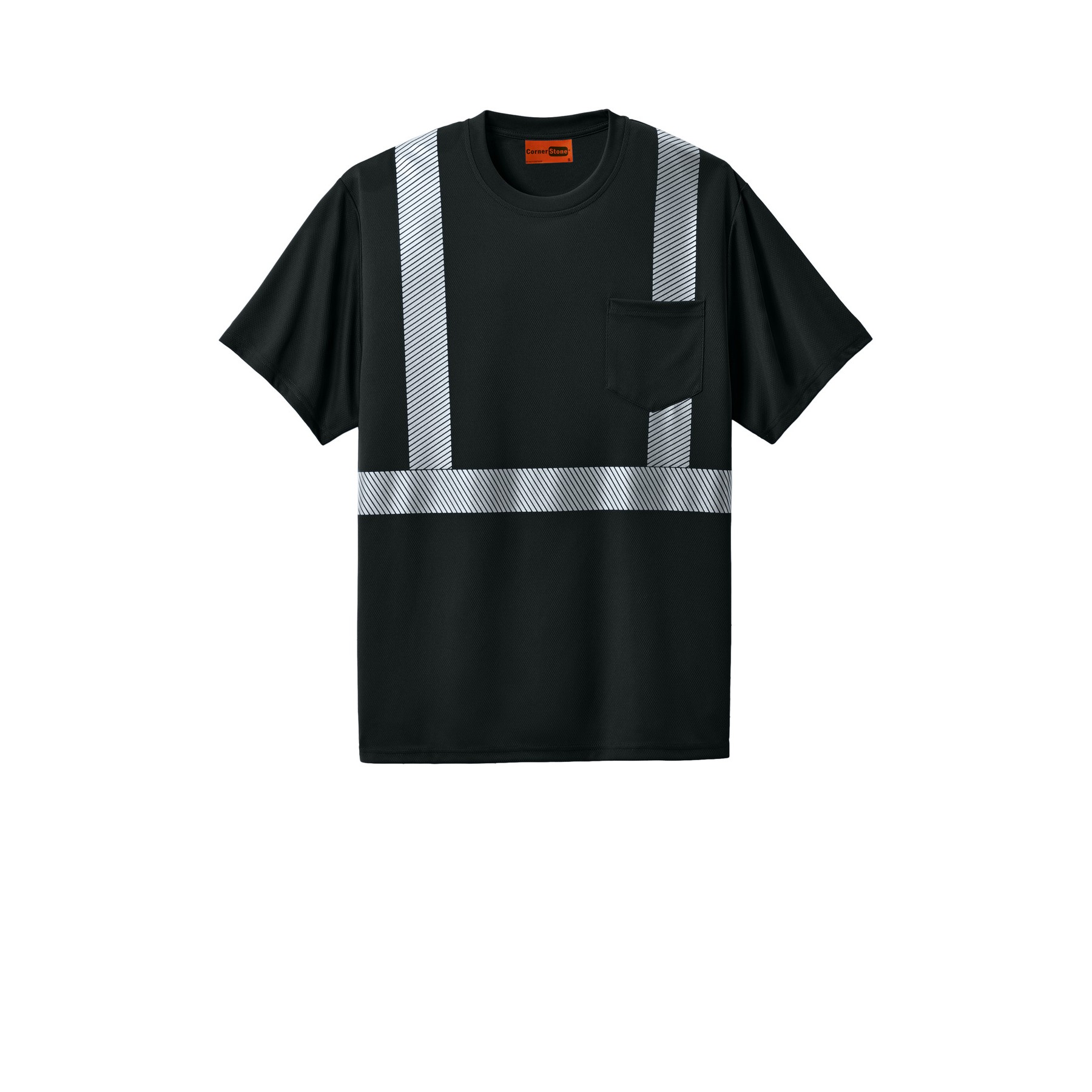 Enhanced Visibility Segmented Tape Tee - Thumbnail Image