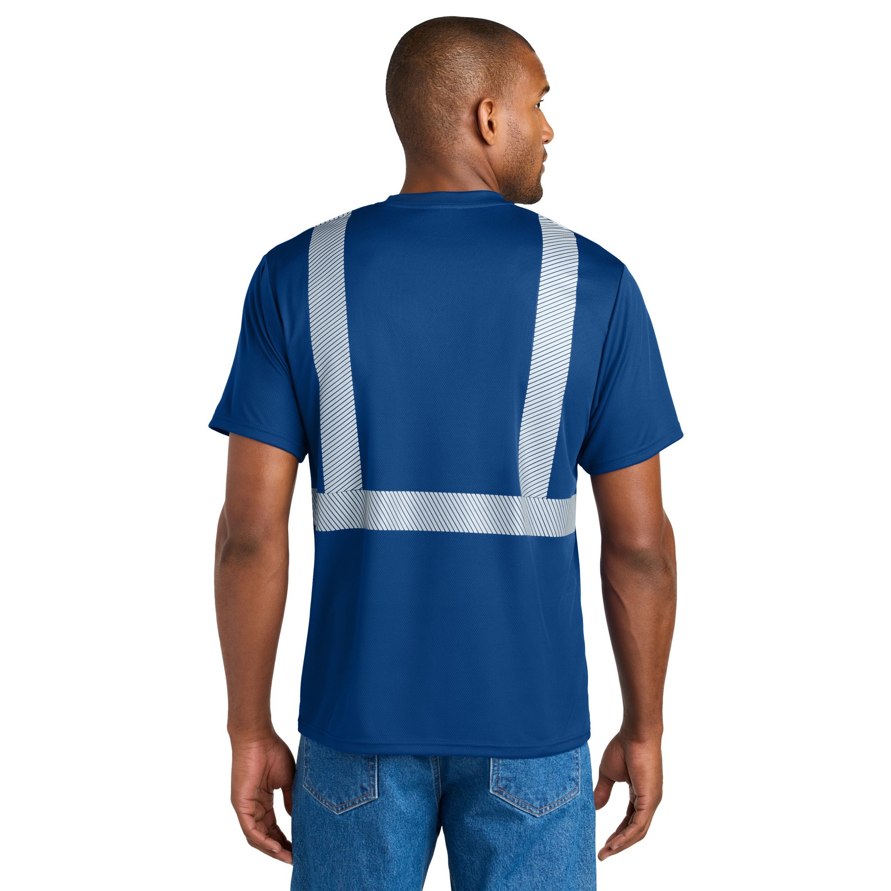 Enhanced Visibility Segmented Tape Tee - Thumbnail Image