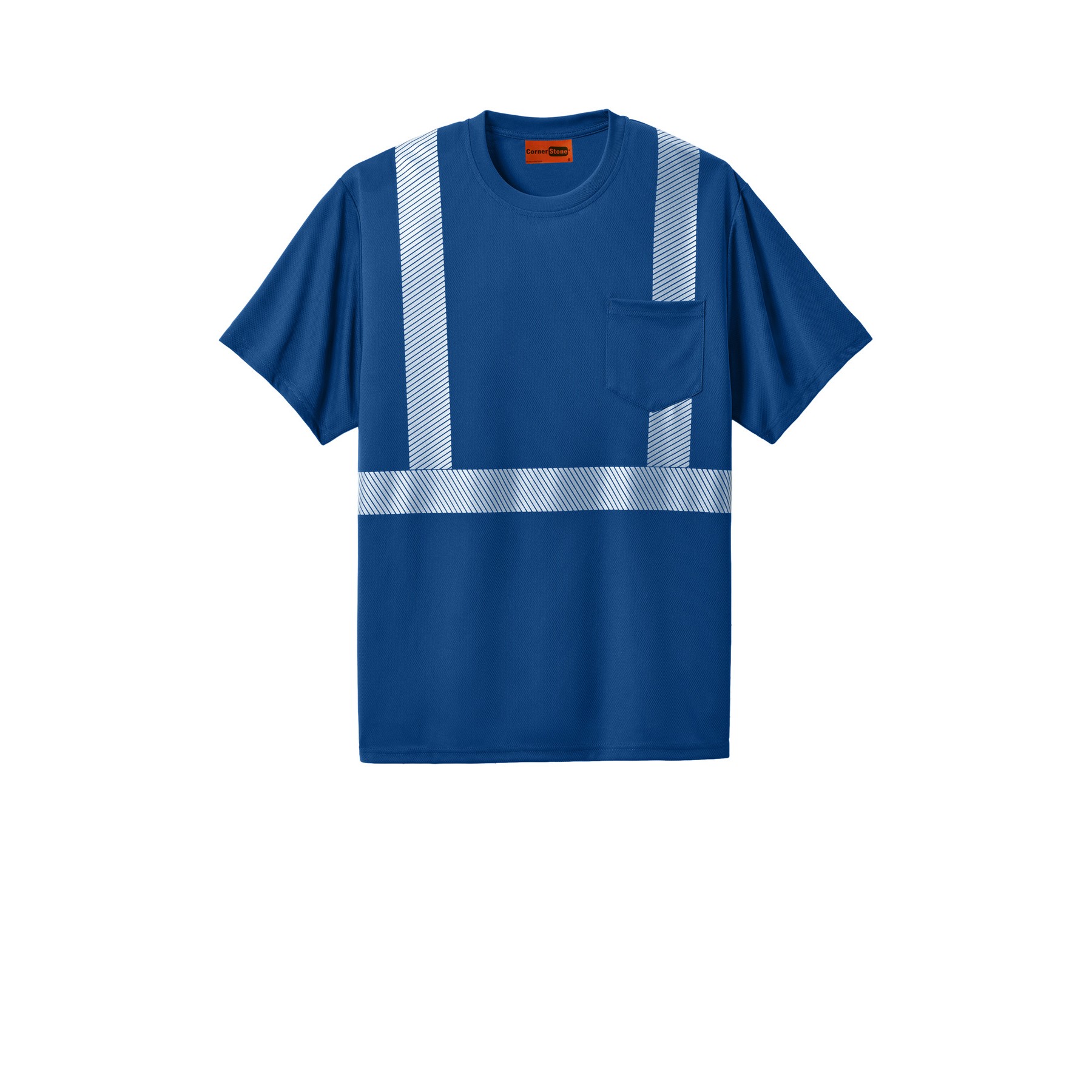 Enhanced Visibility Segmented Tape Tee - Thumbnail Image