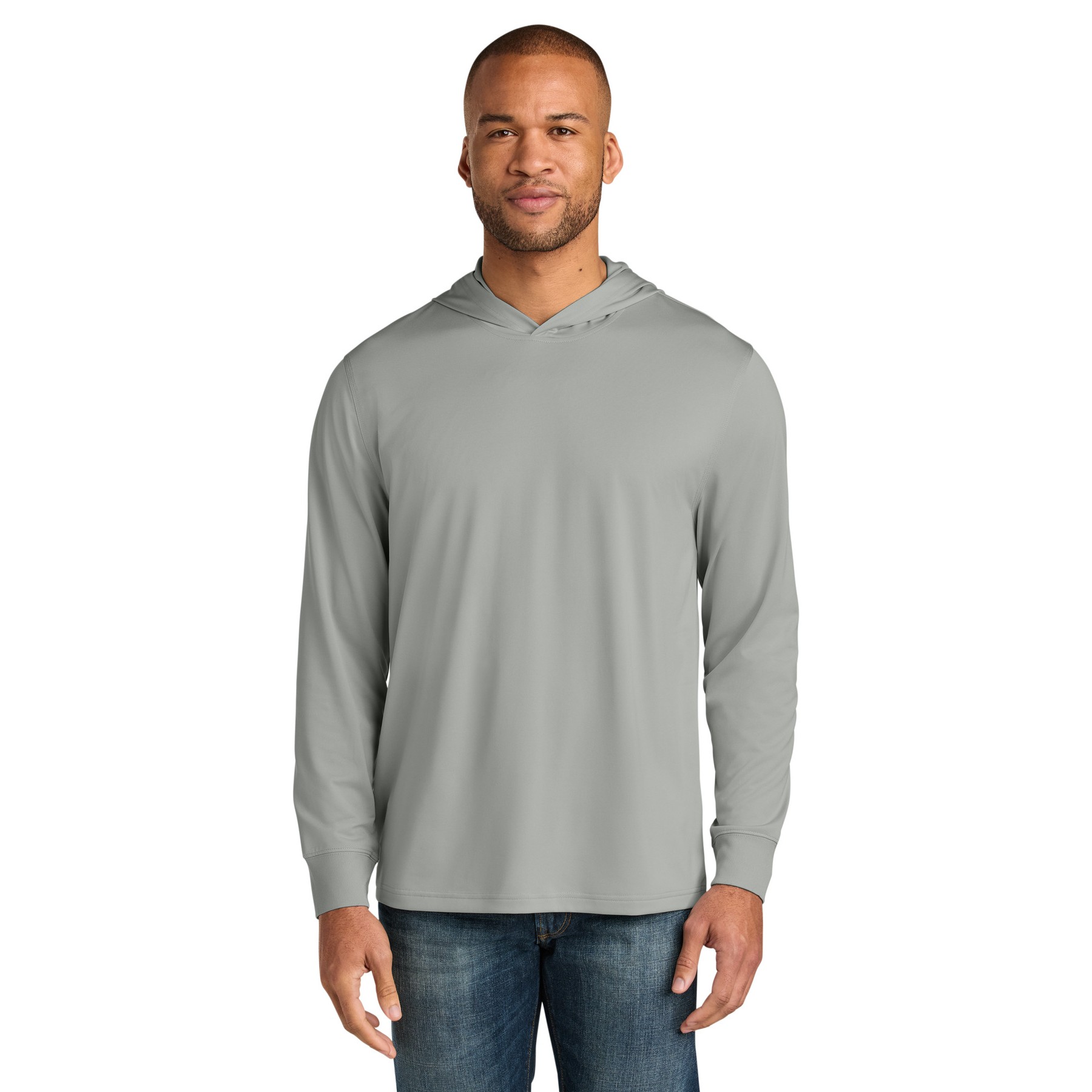 Workwear Pro Long Sleeve Hooded Tee - Thumbnail Image