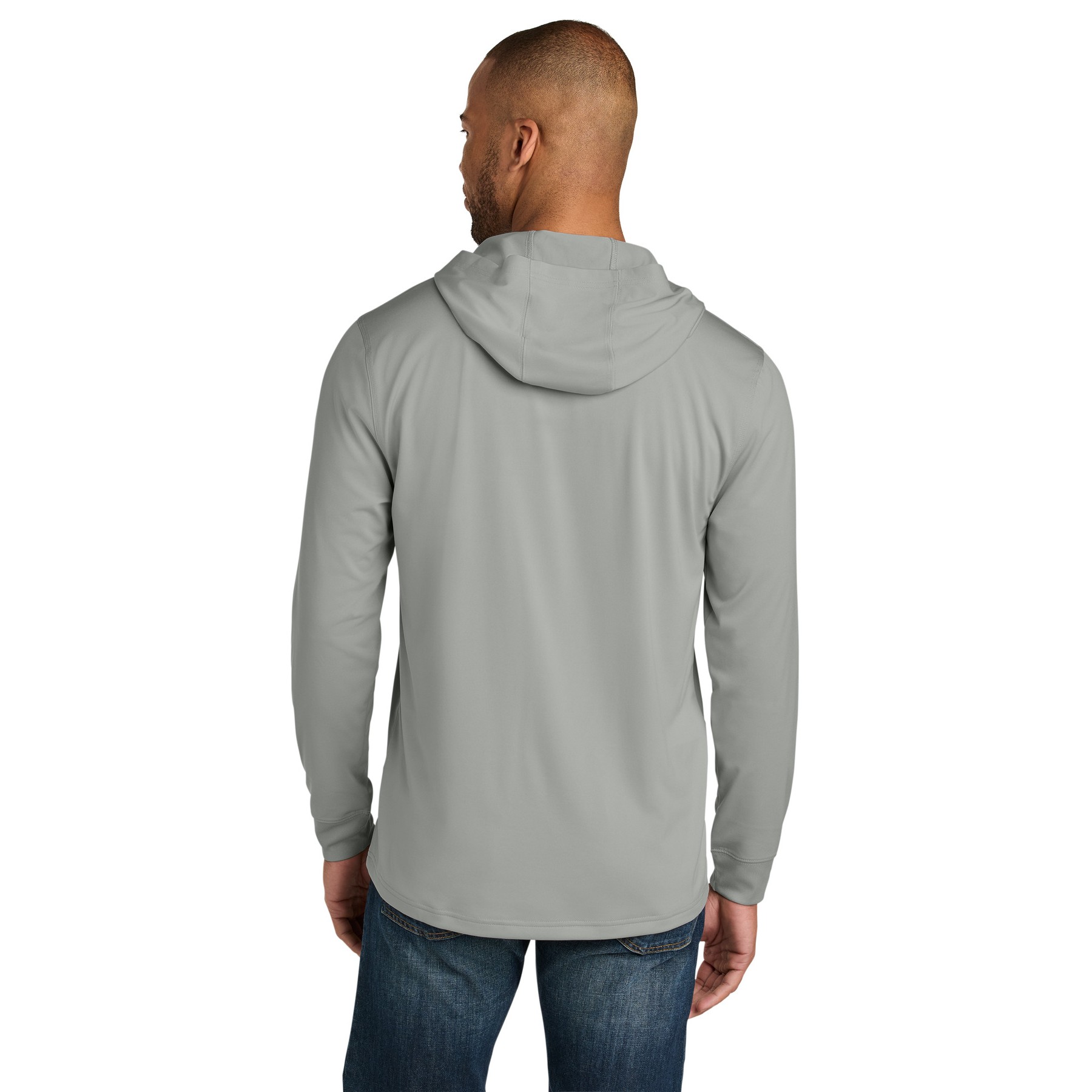 Workwear Pro Long Sleeve Hooded Tee - Thumbnail Image