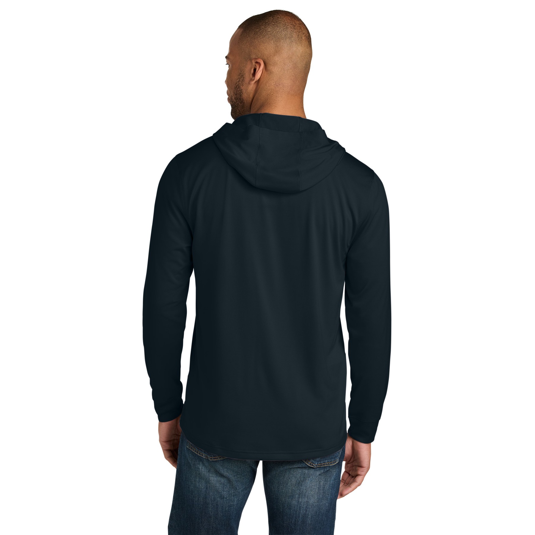 Workwear Pro Long Sleeve Hooded Tee - Thumbnail Image