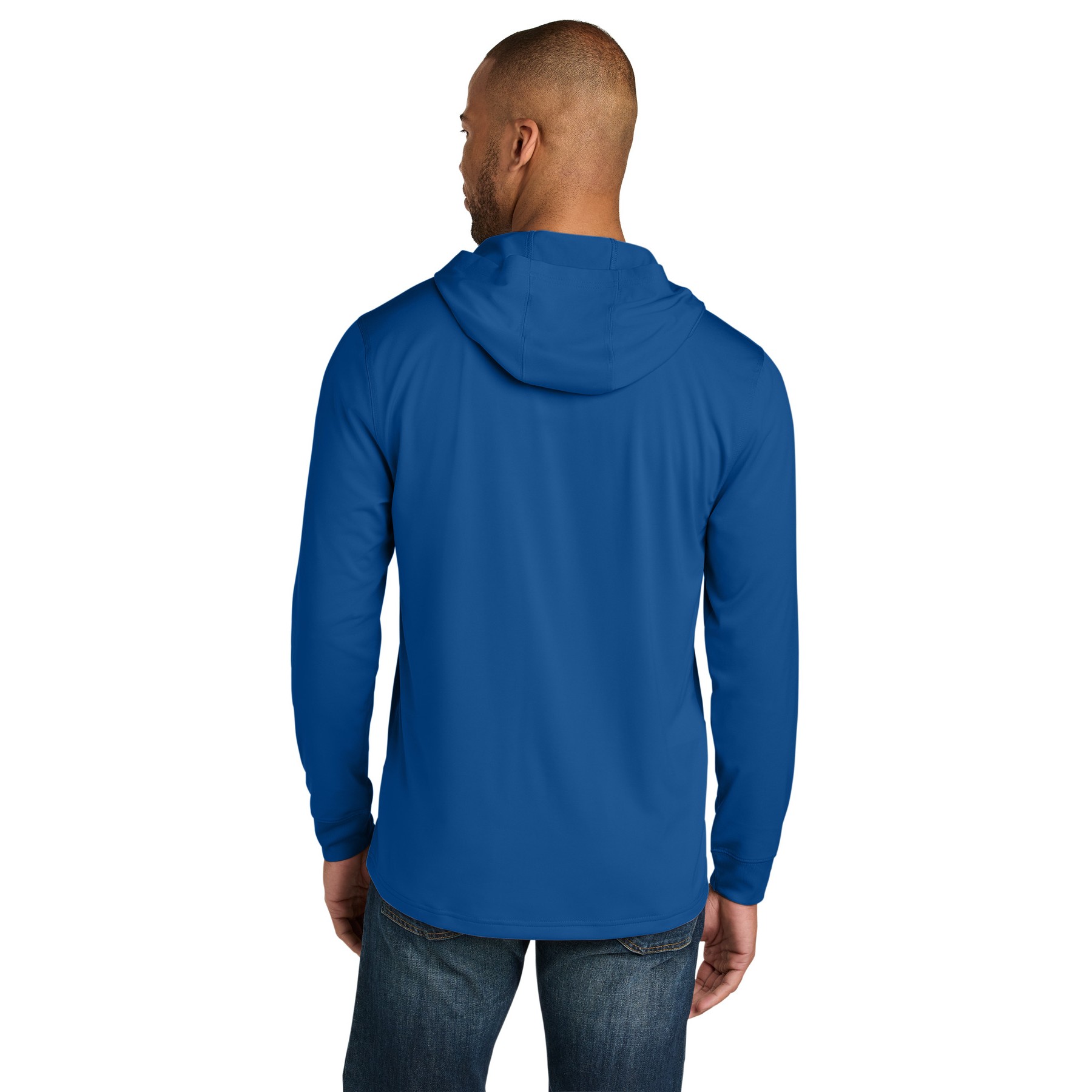 Workwear Pro Long Sleeve Hooded Tee - Thumbnail Image