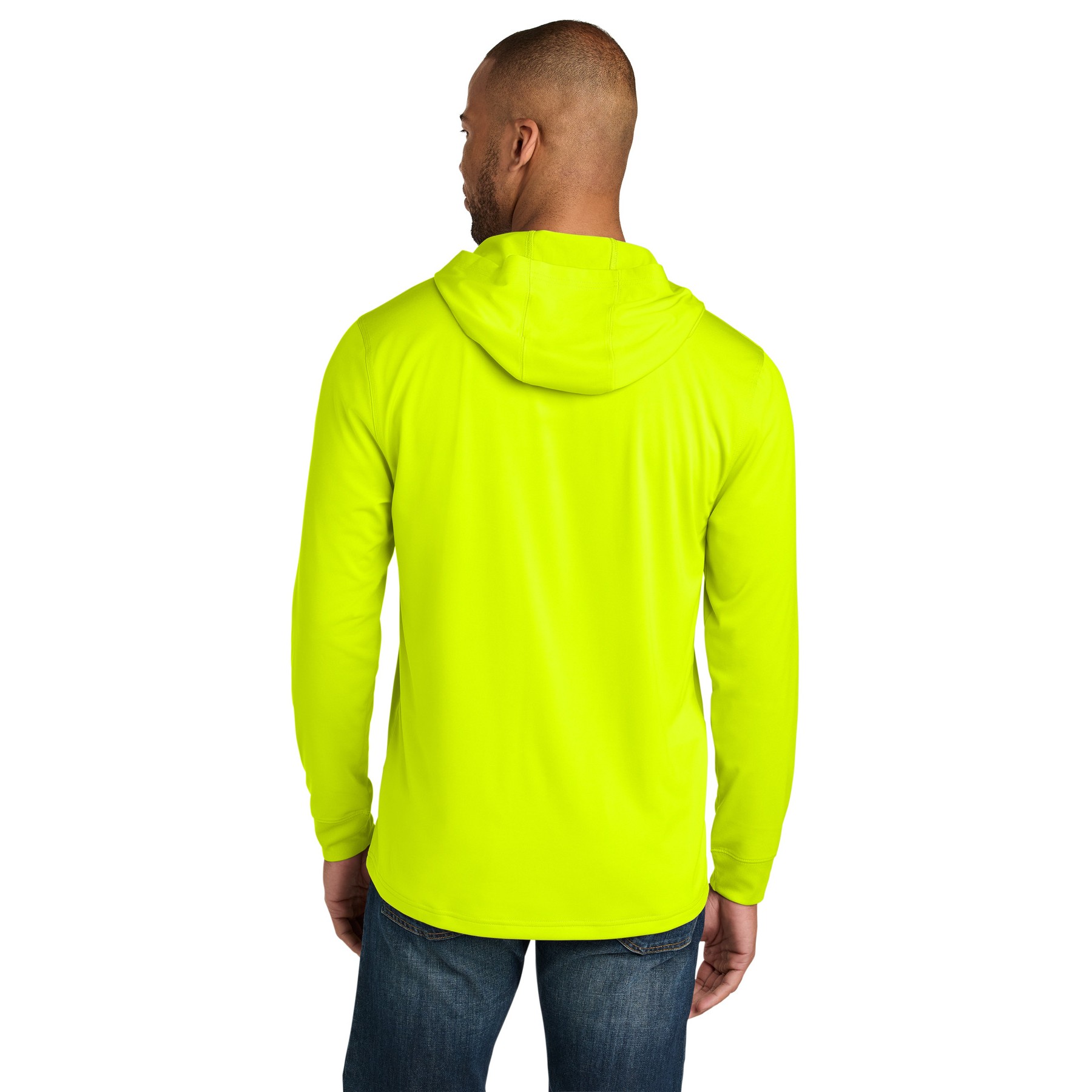 Workwear Pro Long Sleeve Hooded Tee - Thumbnail Image