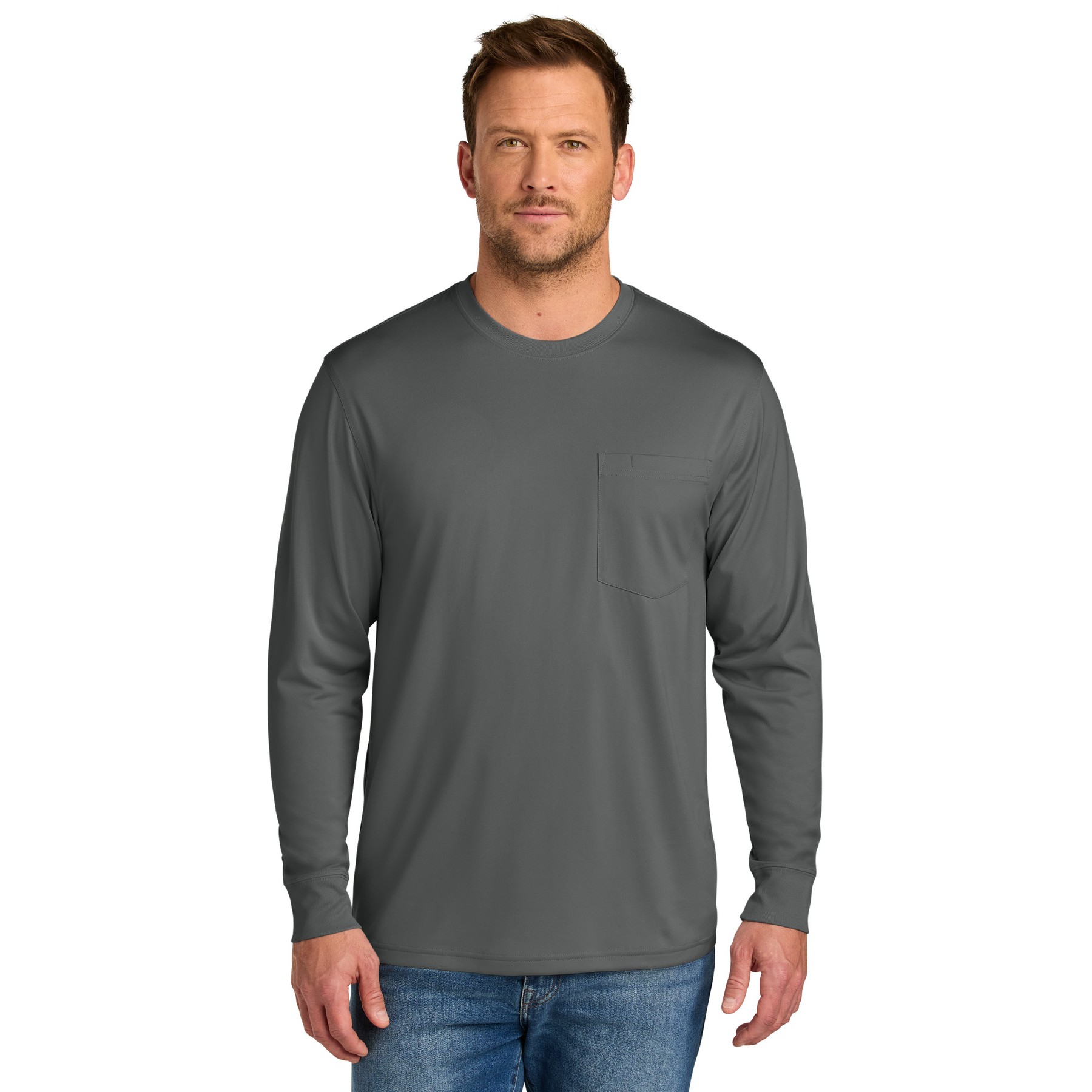Workwear Pro Long Sleeve Pocket Tee - Thumbnail Image