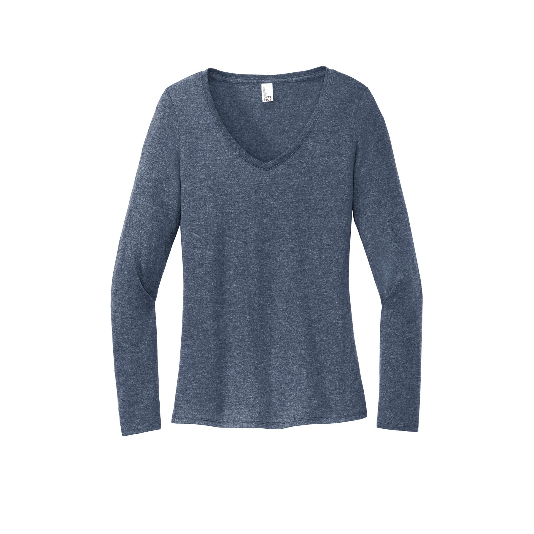 Women's Perfect Tri Long Sleeve V-Neck Tee - Thumbnail Image