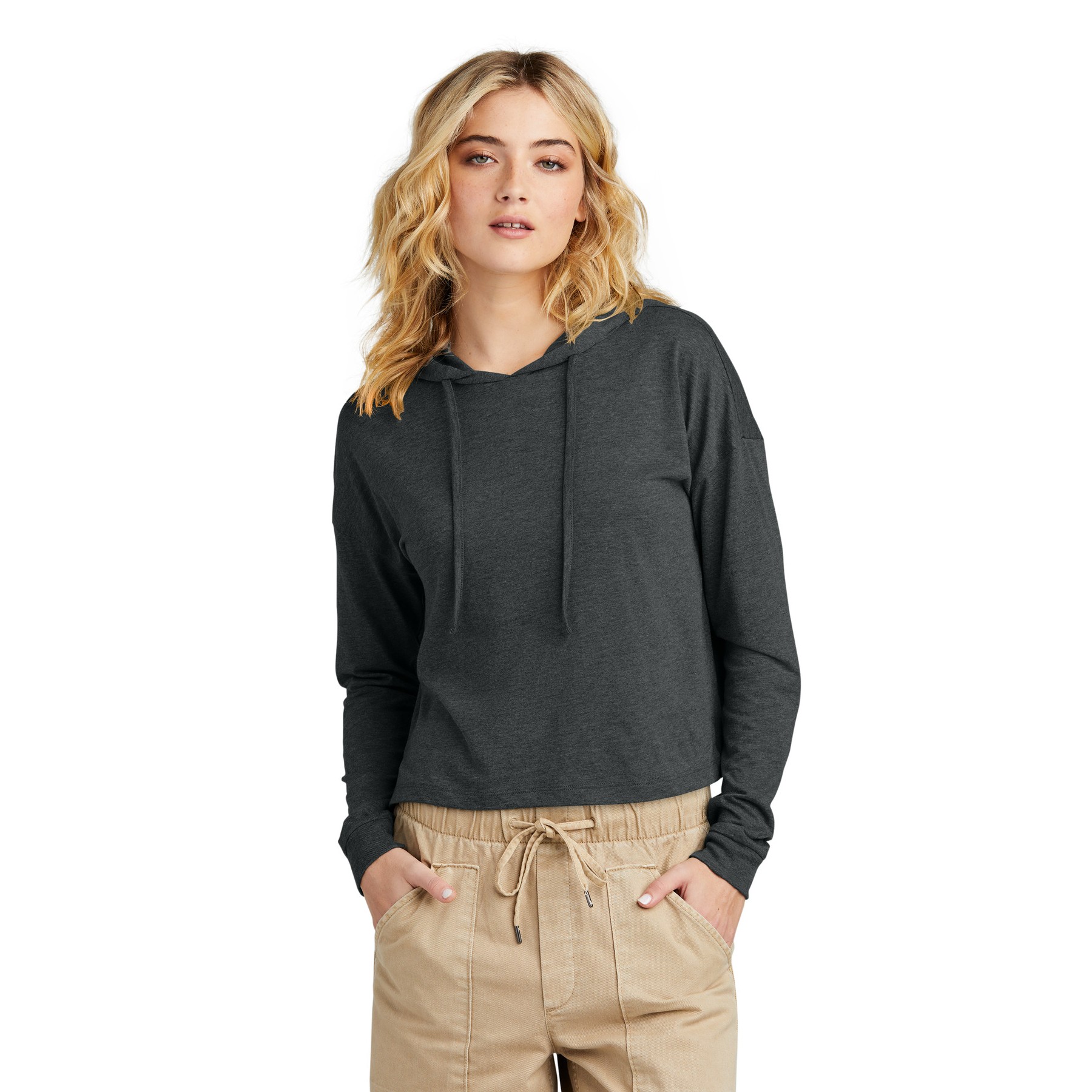 Women's Perfect Tri Midi Long Sleeve Hoodie - Thumbnail Image